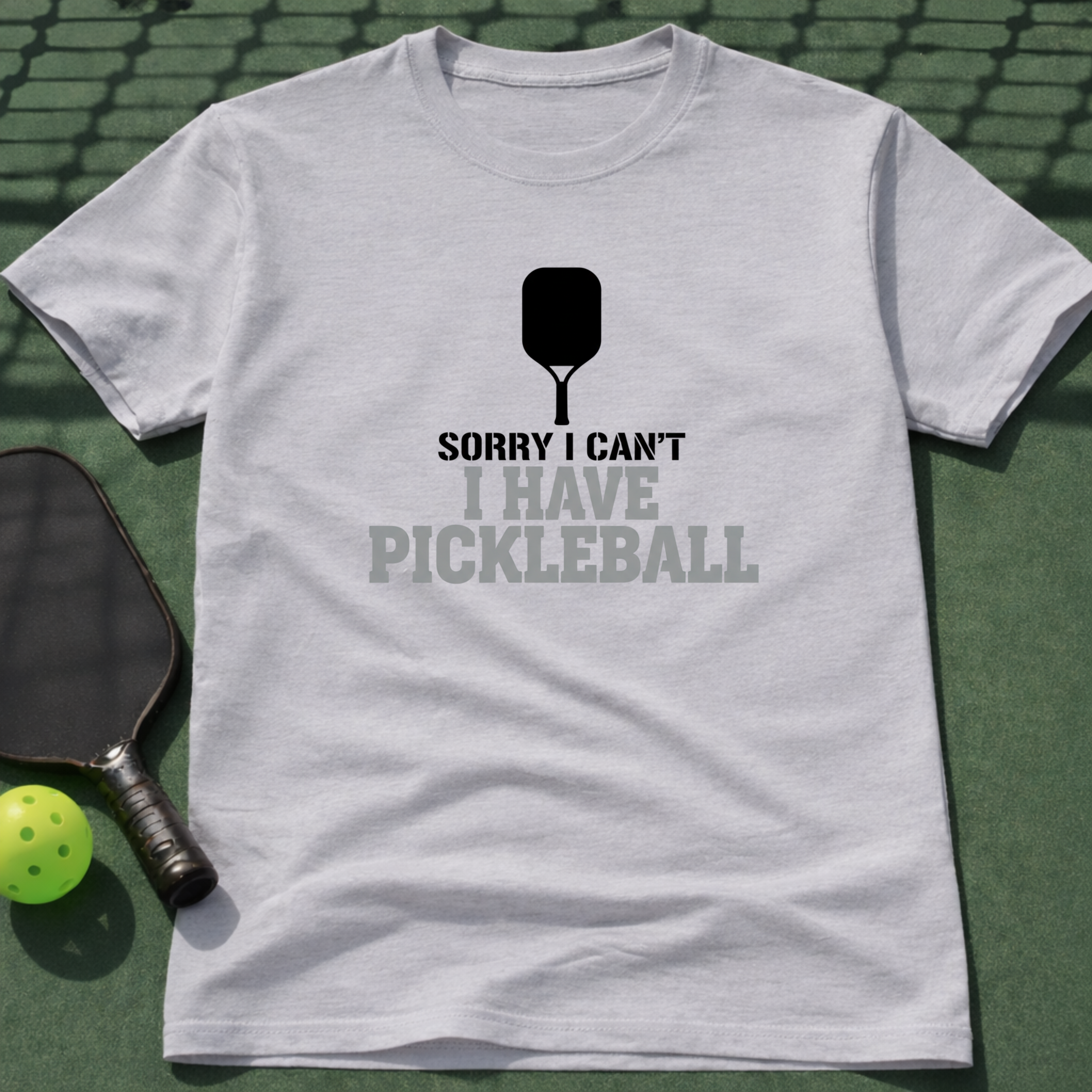 Sorry I Can't I Have Pickleball T-Shirt