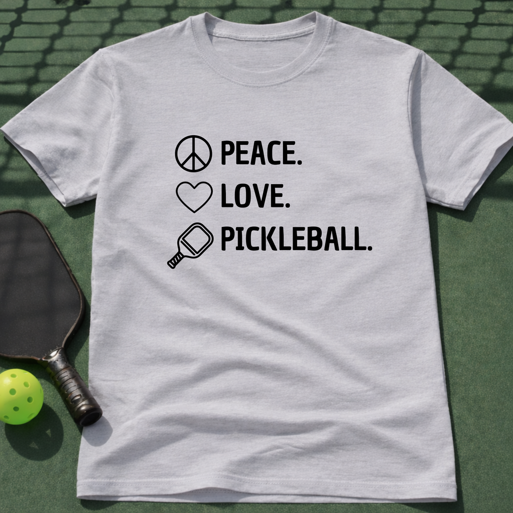 Peace. Love. Pickleball. T-Shirt