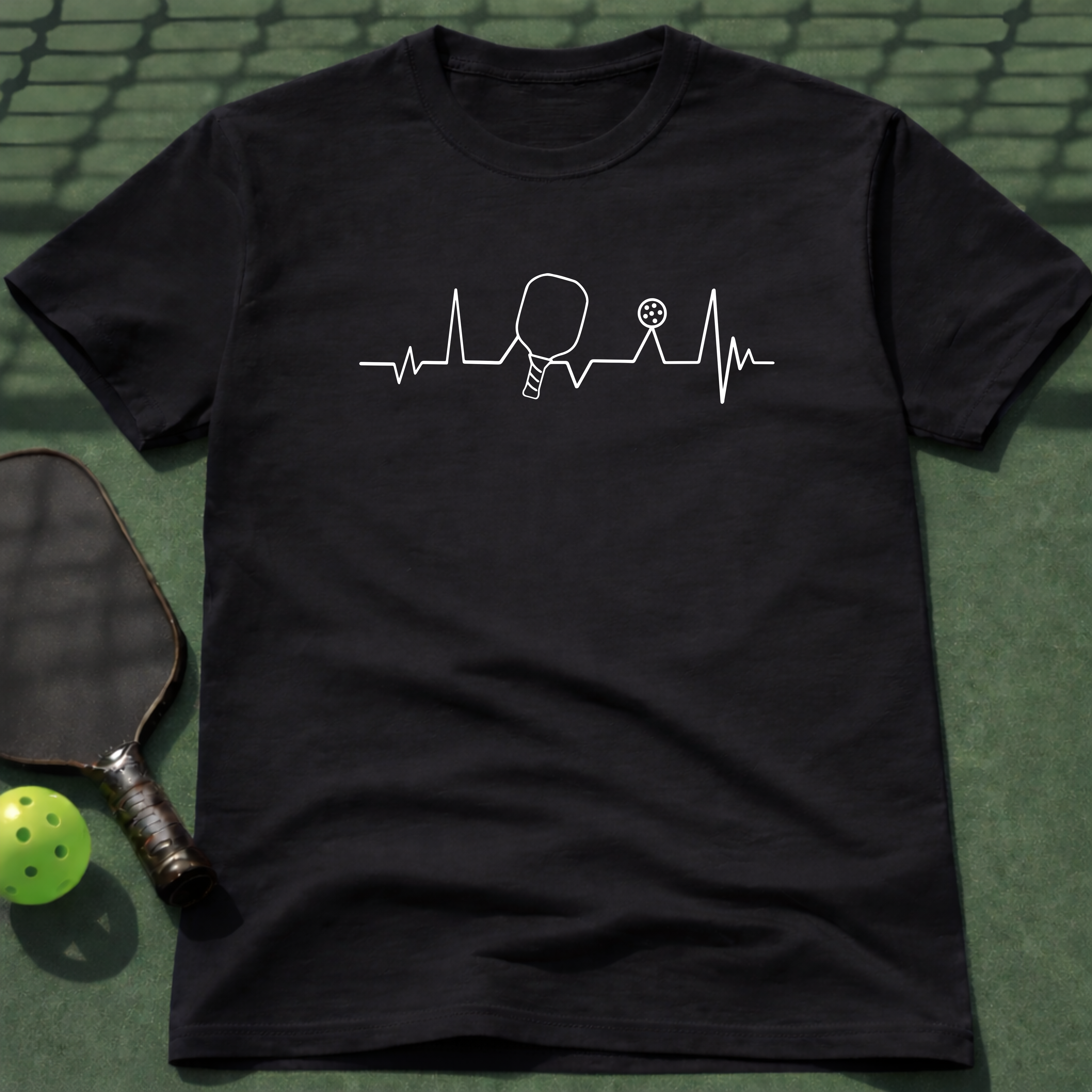 Pickleball Heartbeat T-Shirt