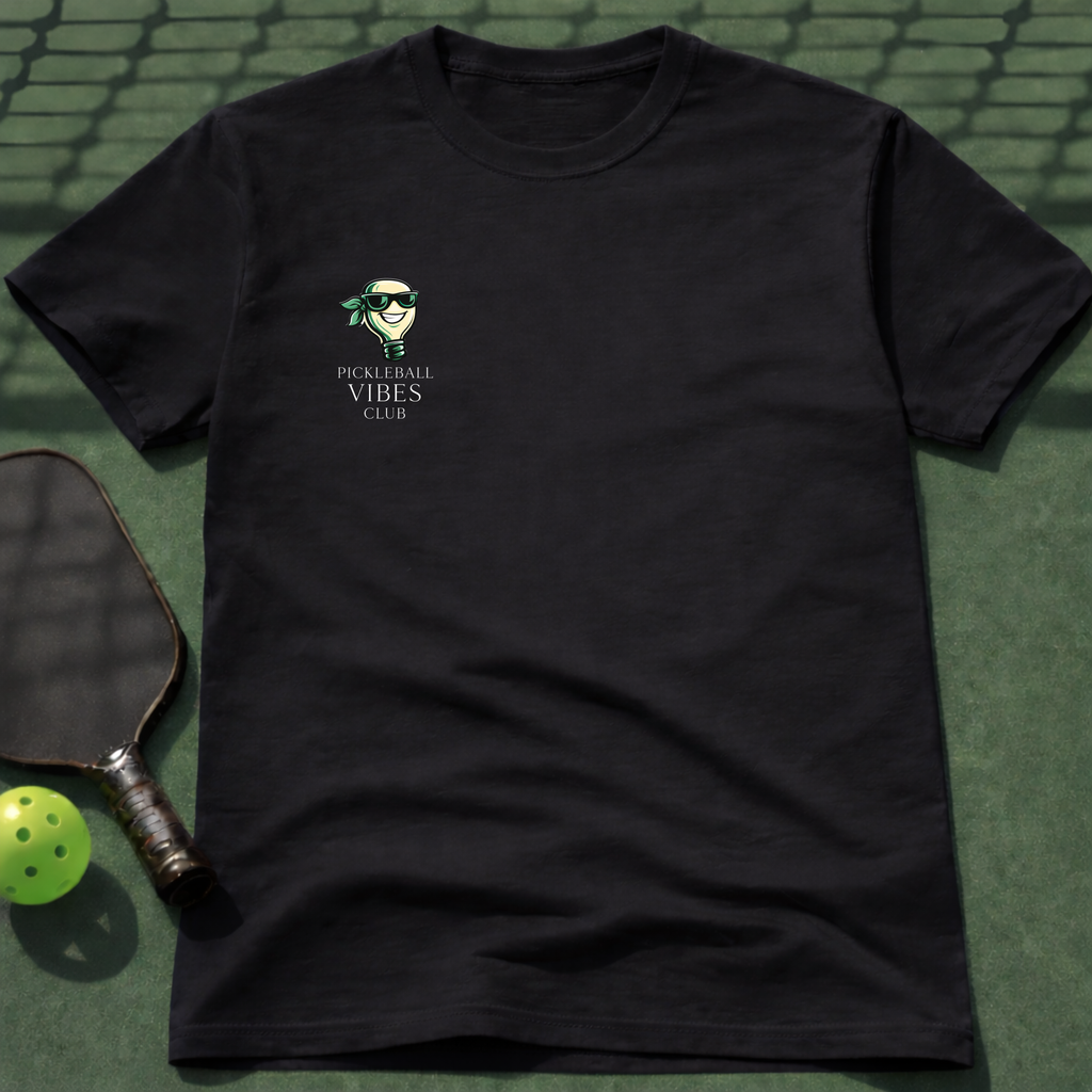 Pickleball Vibes Club 2 T-Shirt (Chest Print)