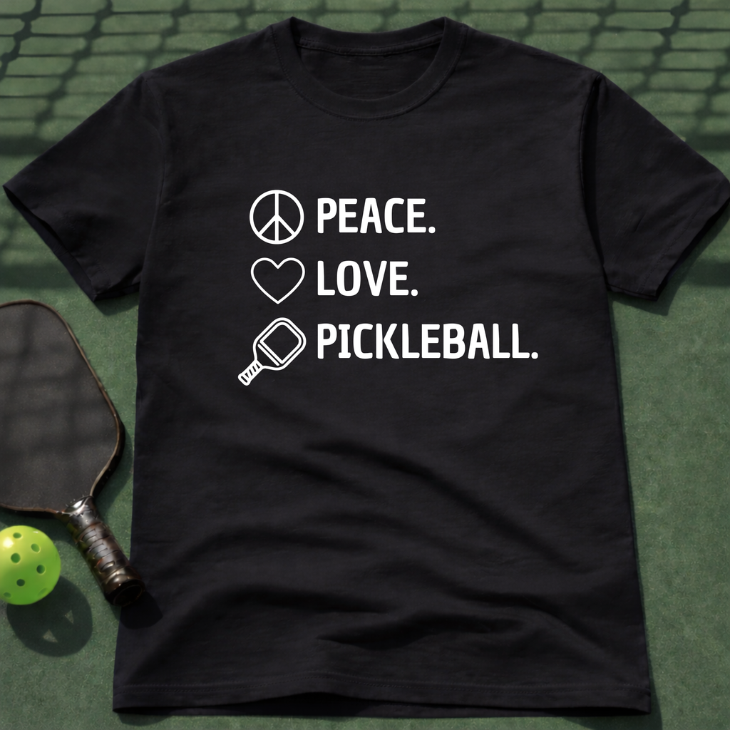 Peace. Love. Pickleball. T-Shirt