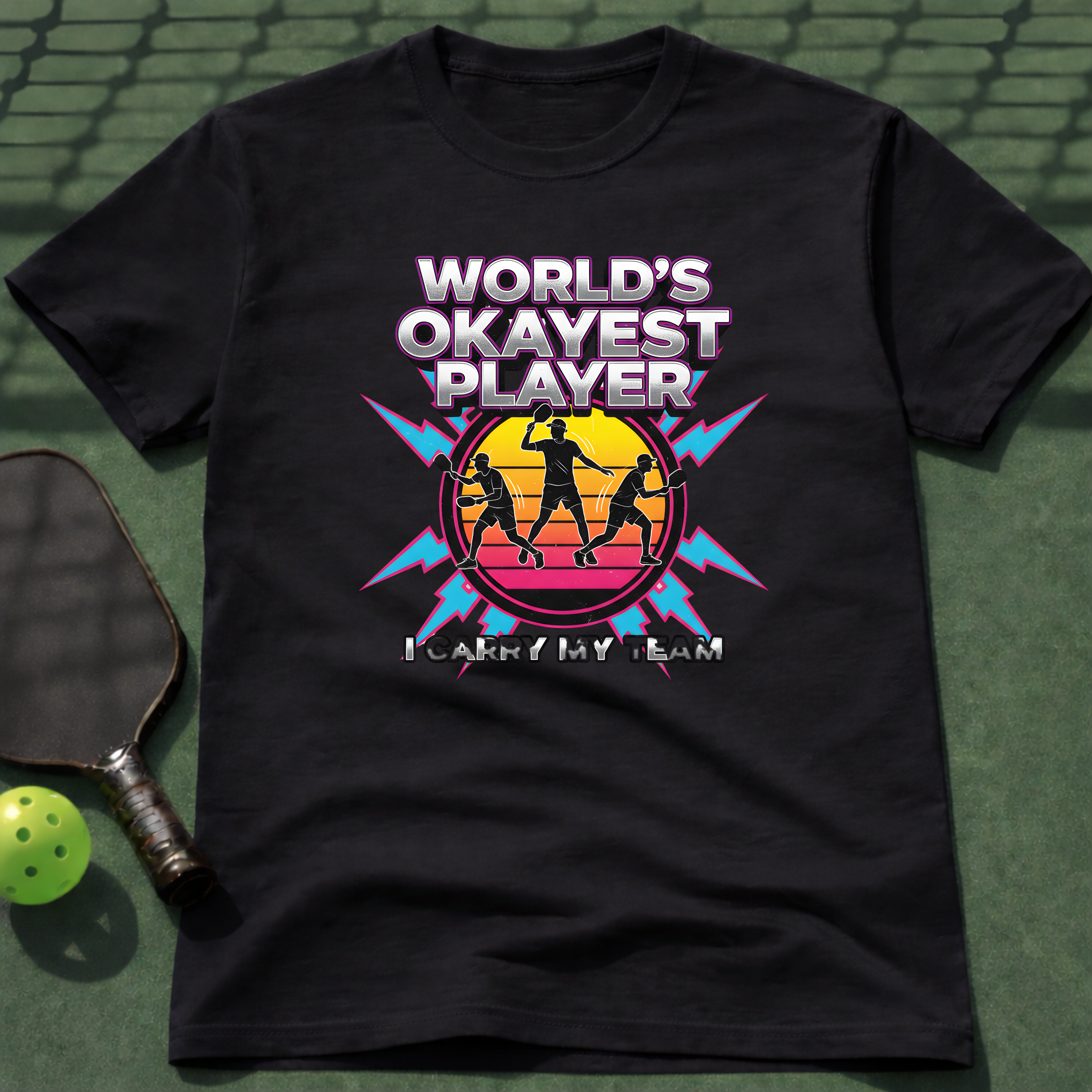 World's Okayest Player Comic T-Shirt