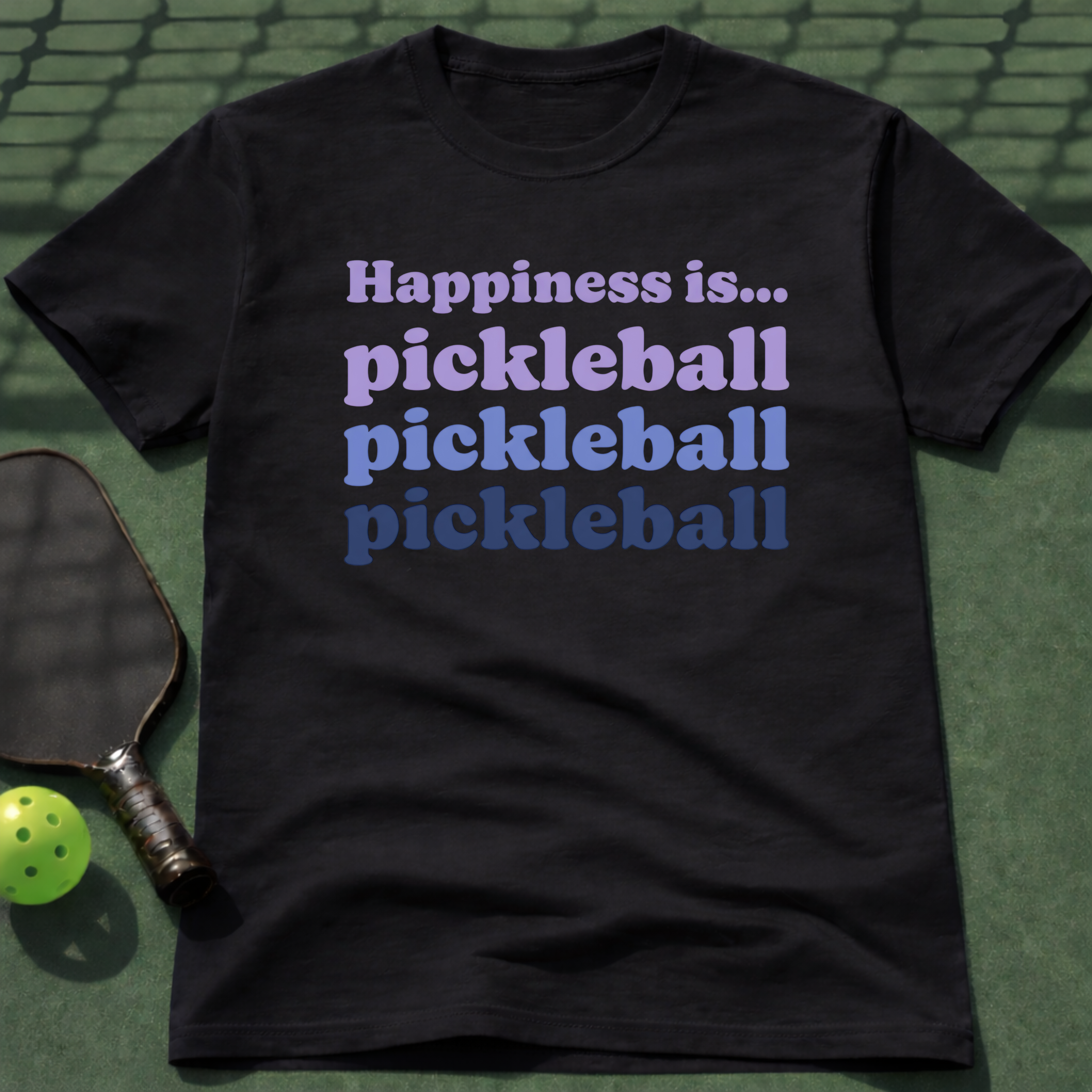 Happiness Is Pickleball T-Shirt