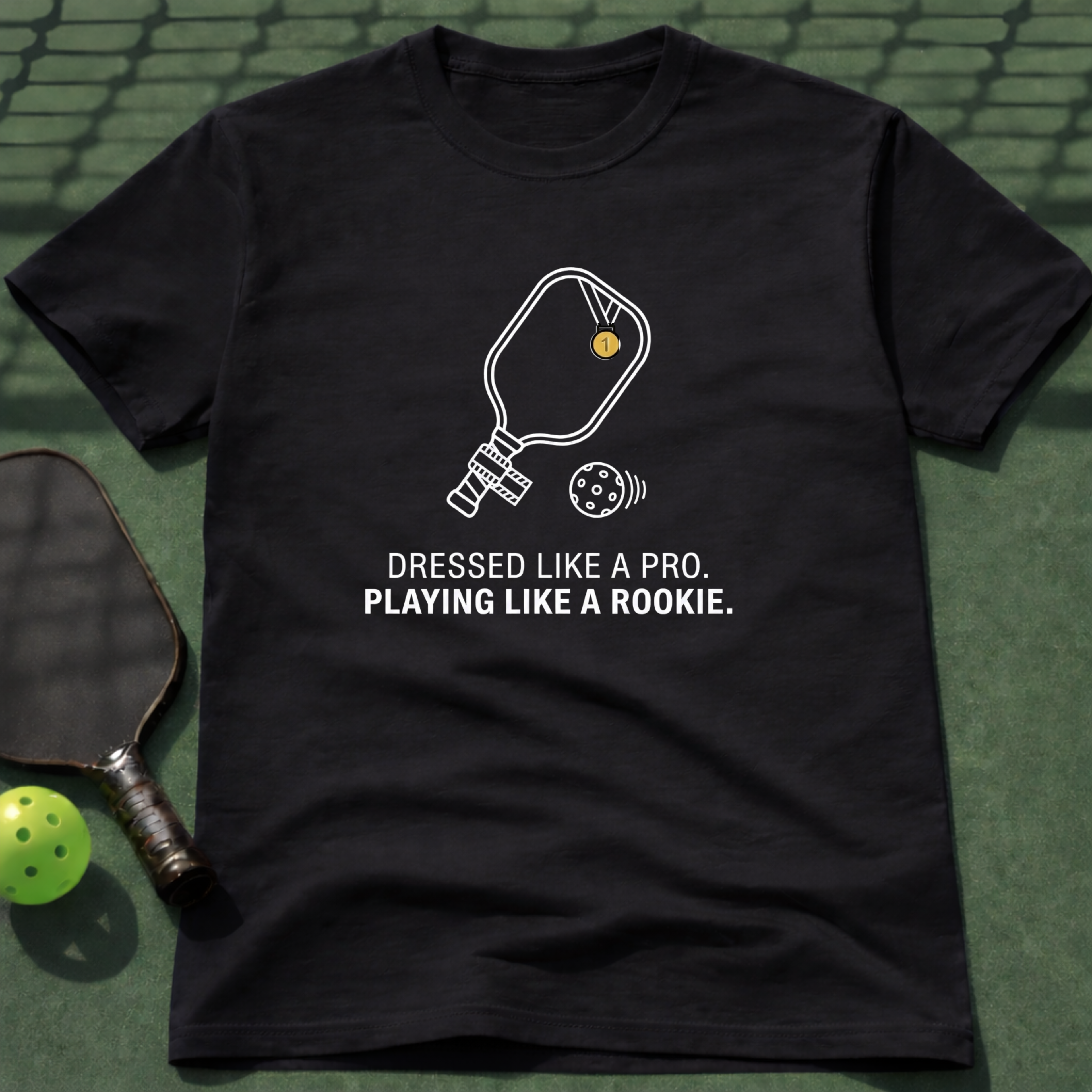 Dressed Like A Pro. Playing Like A Rookie. T-Shirt