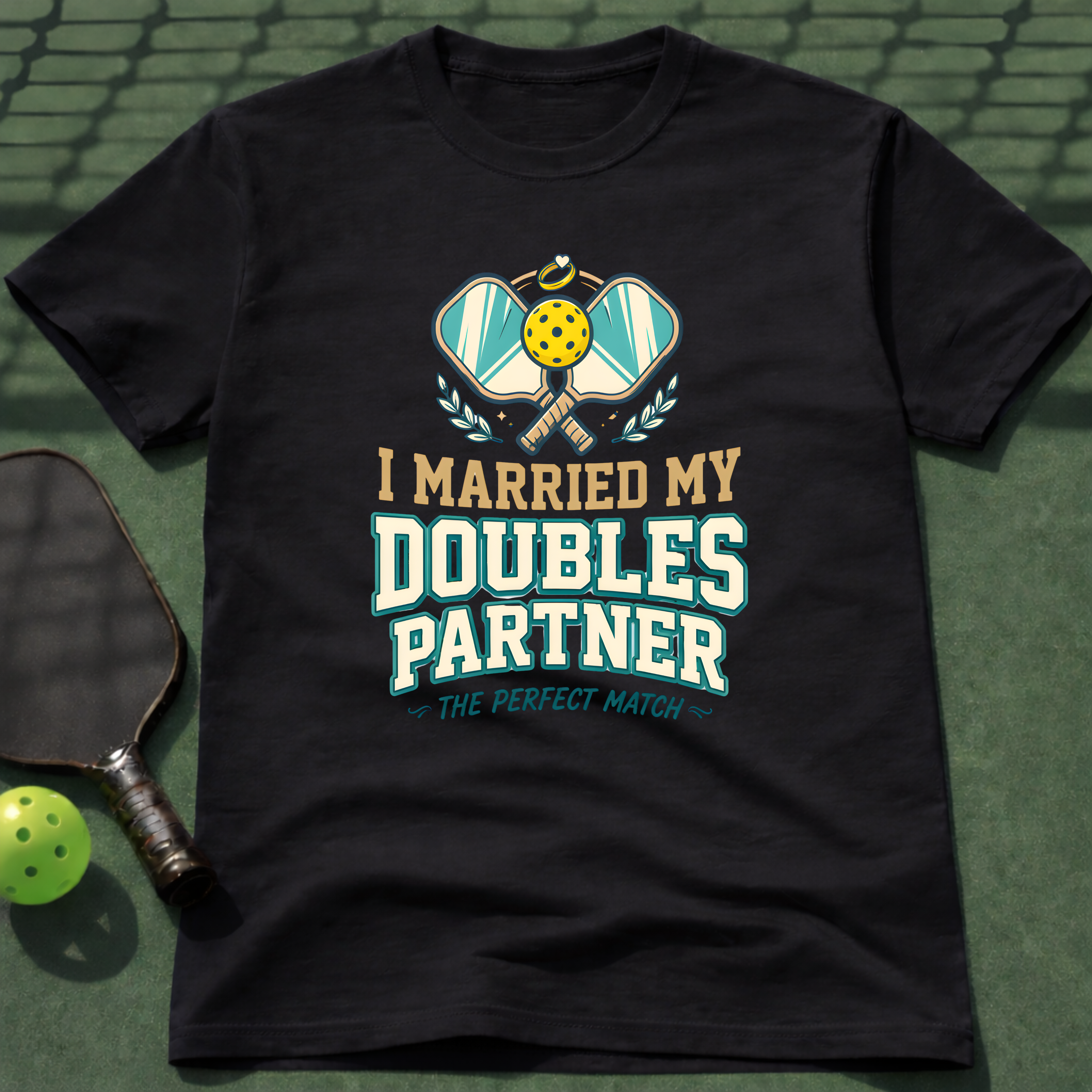 I Married My Doubles Partner T-Shirt