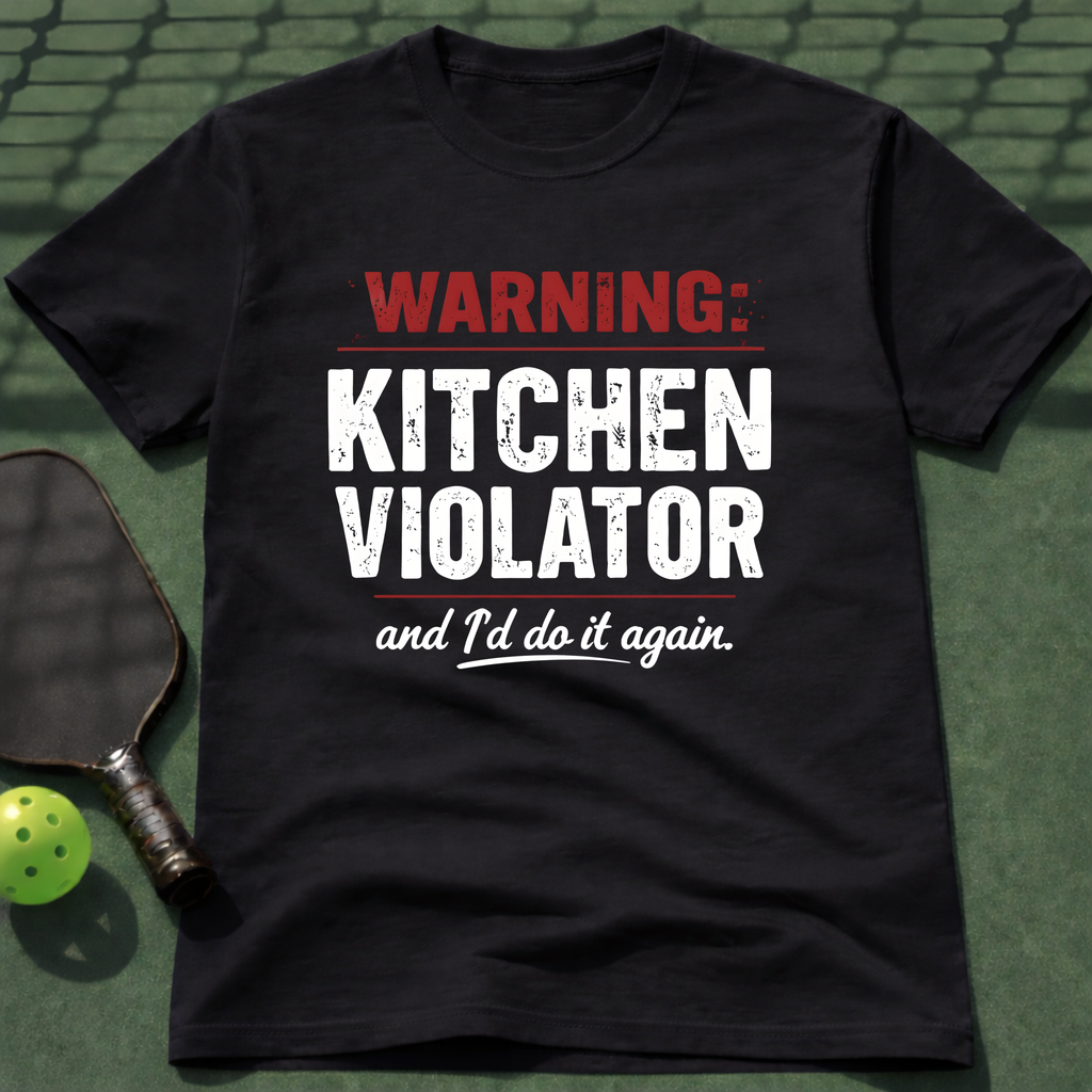 Warning: Kitchen Violator T-Shirt