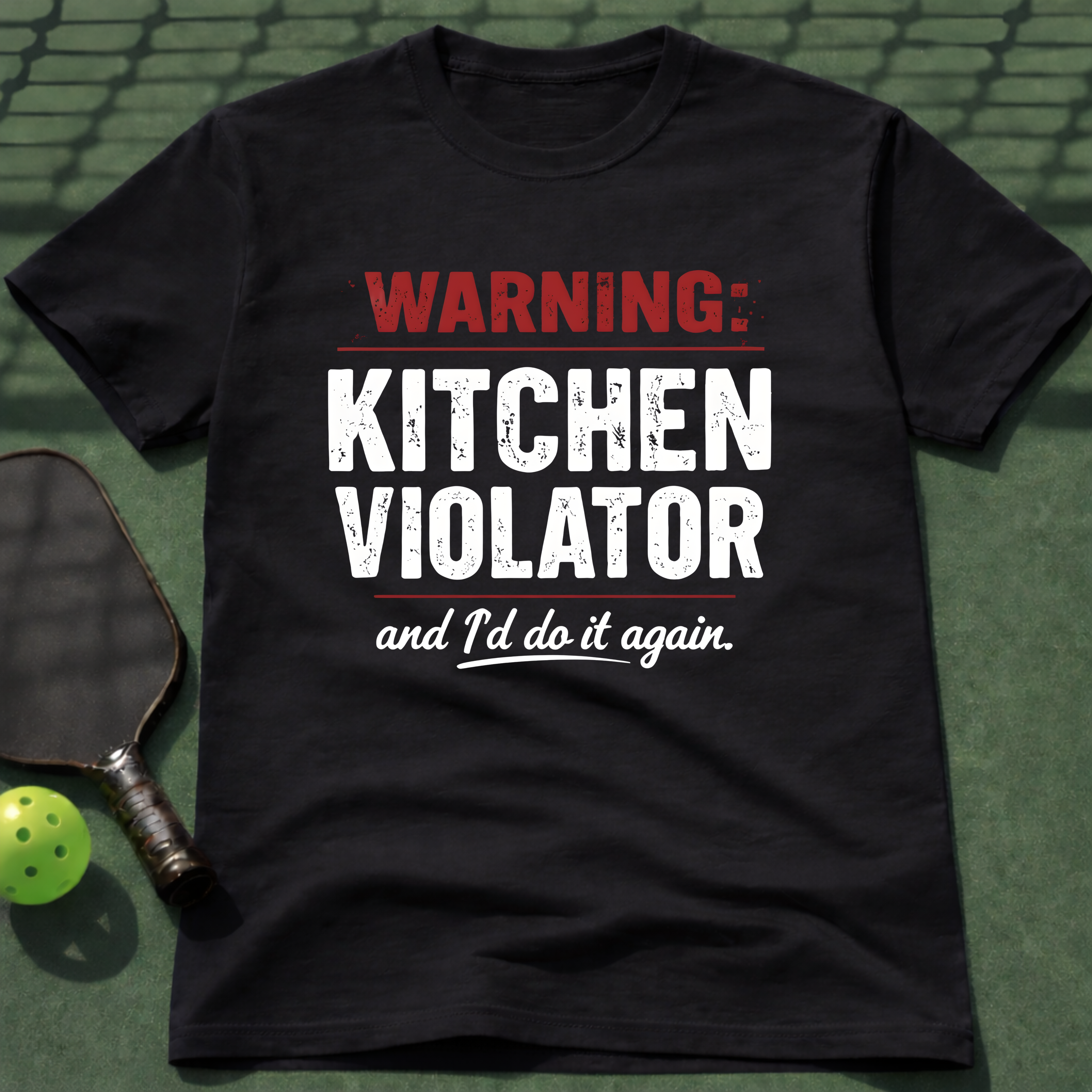 Warning: Kitchen Violator T-Shirt