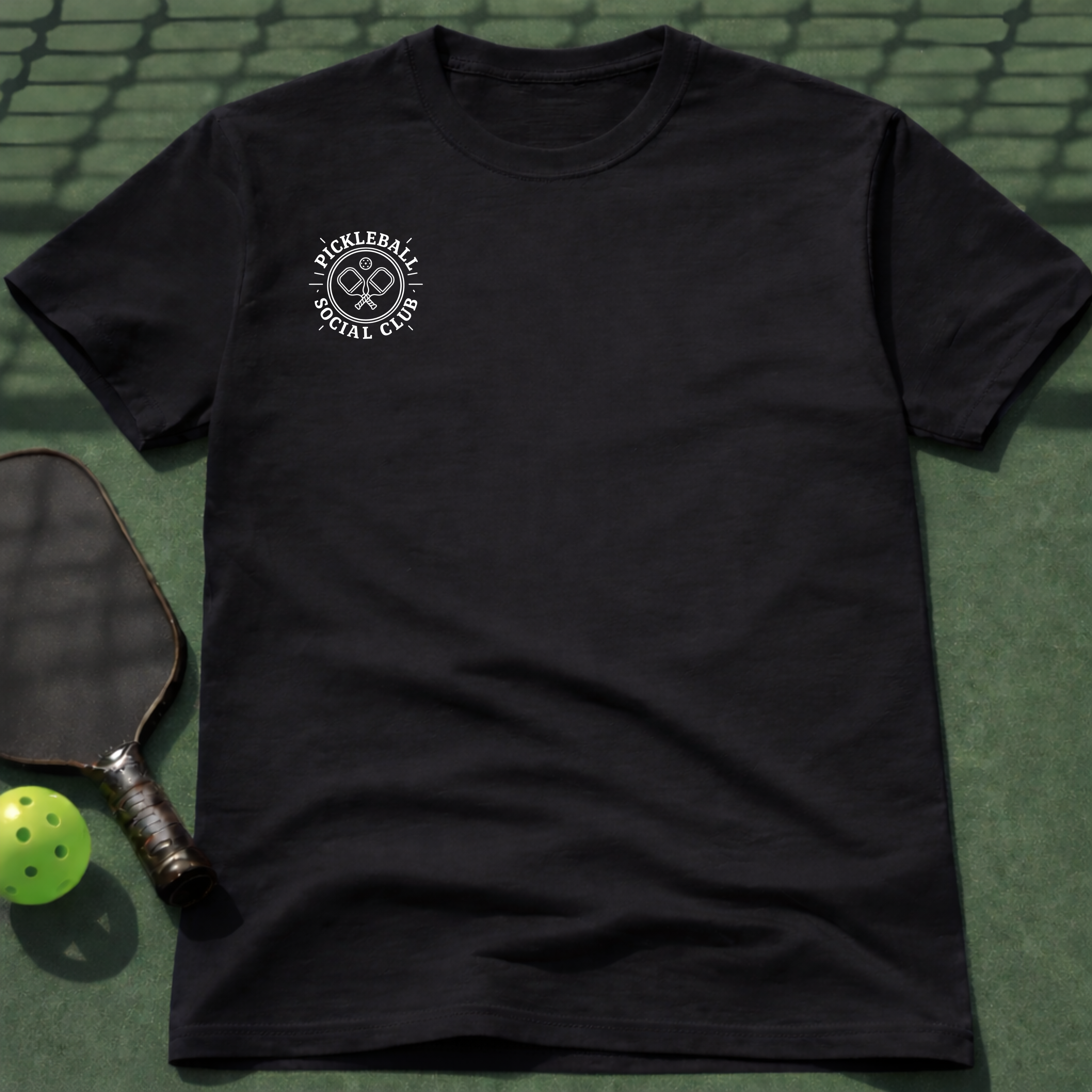 Pickleball Social Club T-Shirt (Chest Print)