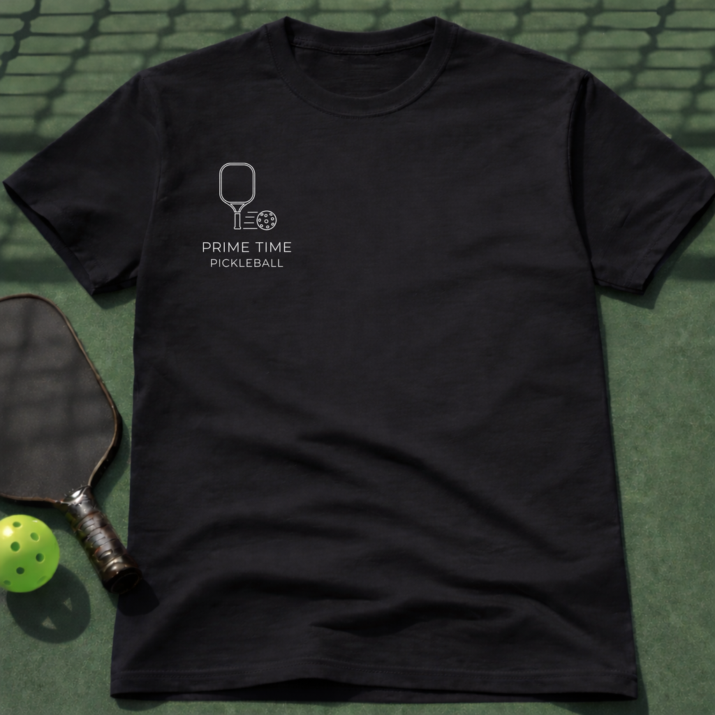 Prime Time Pickleball T-Shirt (Chest Print)