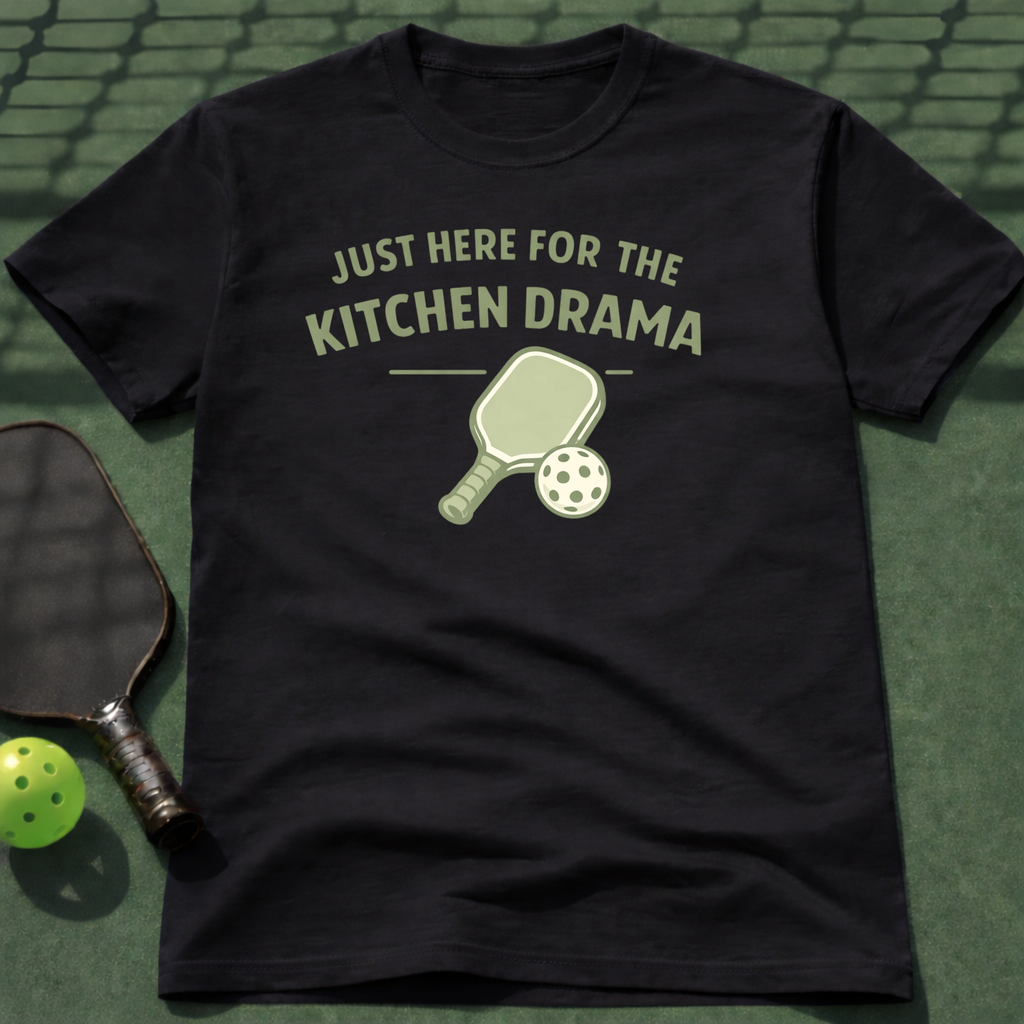 Just Here For The Kitchen Drama T-Shirt