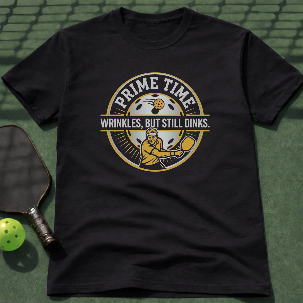 PRIMETIME. Wrinkles, But Still Dinks. T Shirt