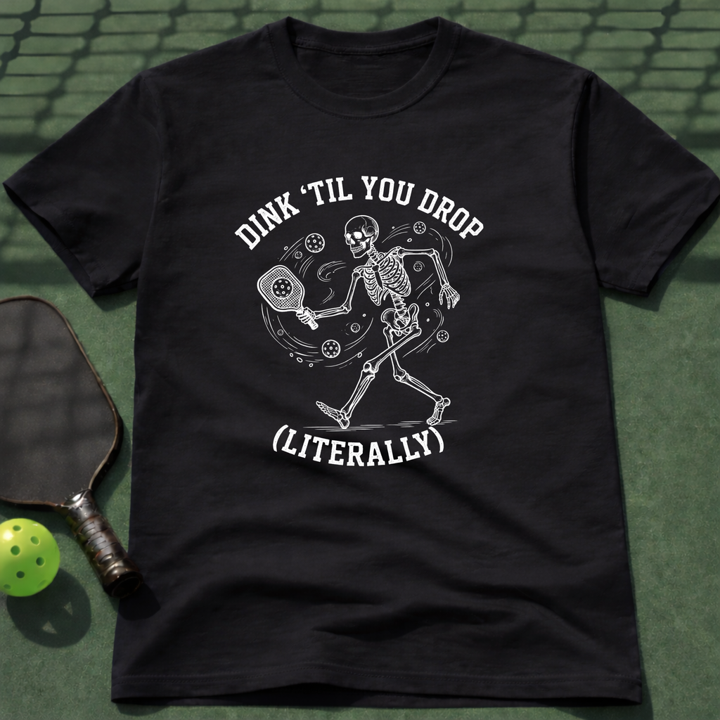 Dink 'Till You Drop (Literally) T-Shirt