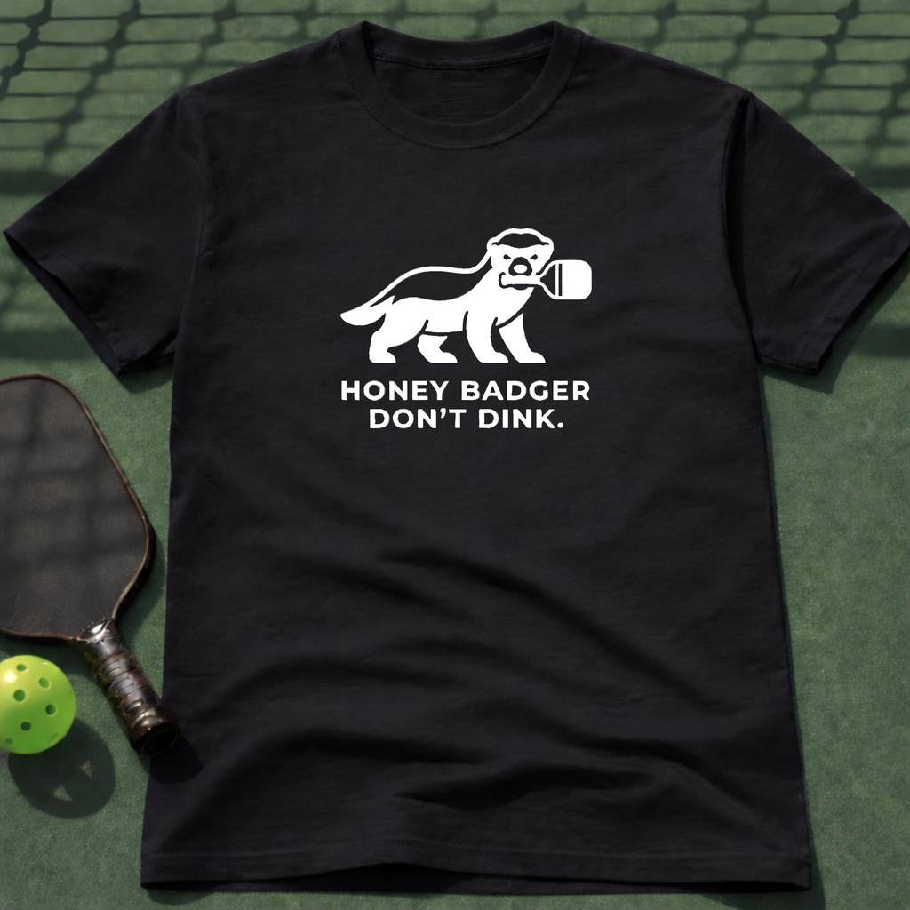 Honey Badger Don't Dink T-Shirt