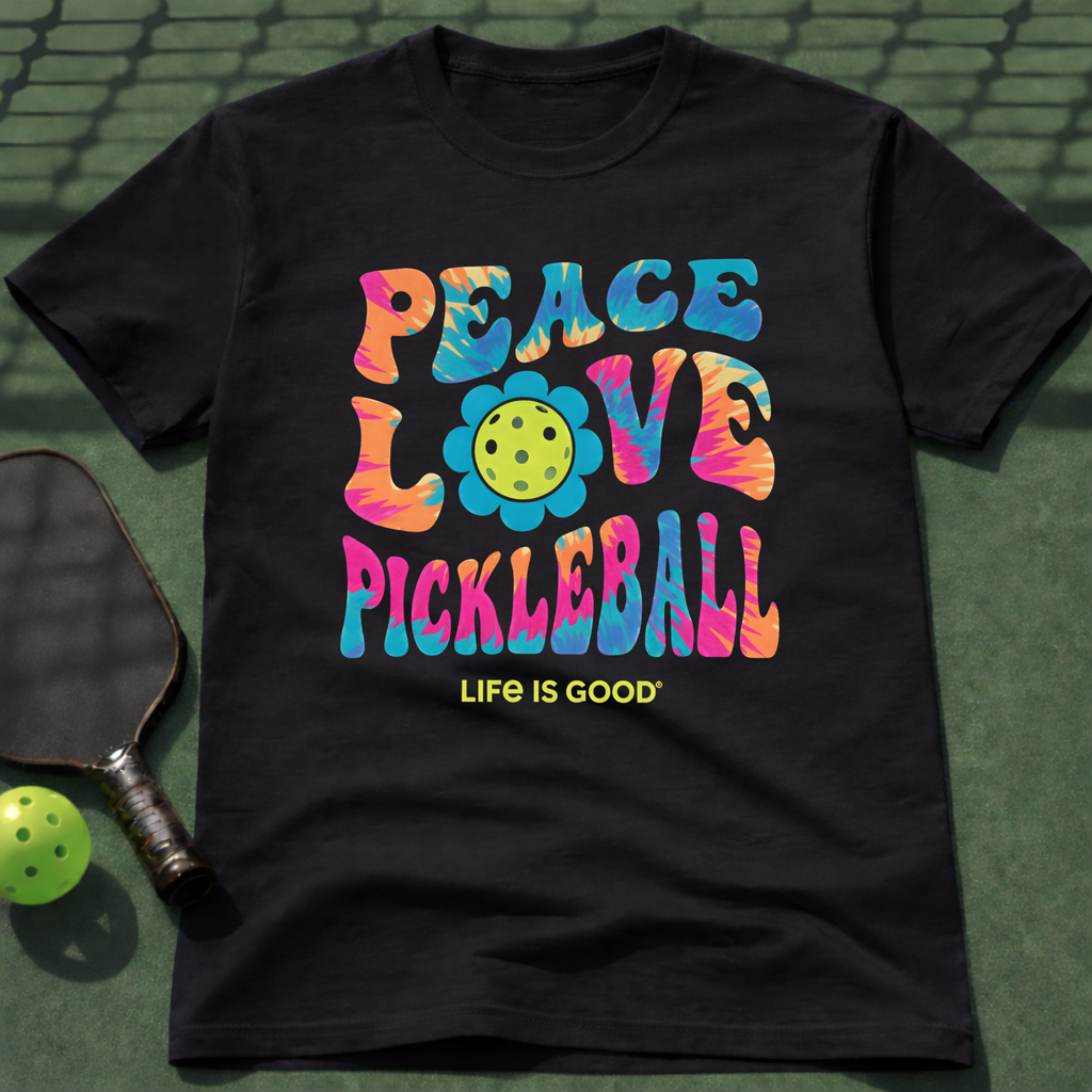 Peace Love Pickleball T-Shirt