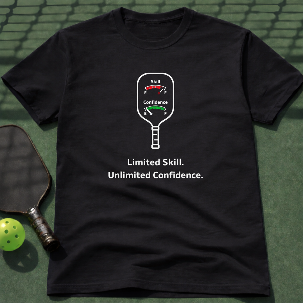 Limited Skill. Unlimited Confidence. T-Shirt