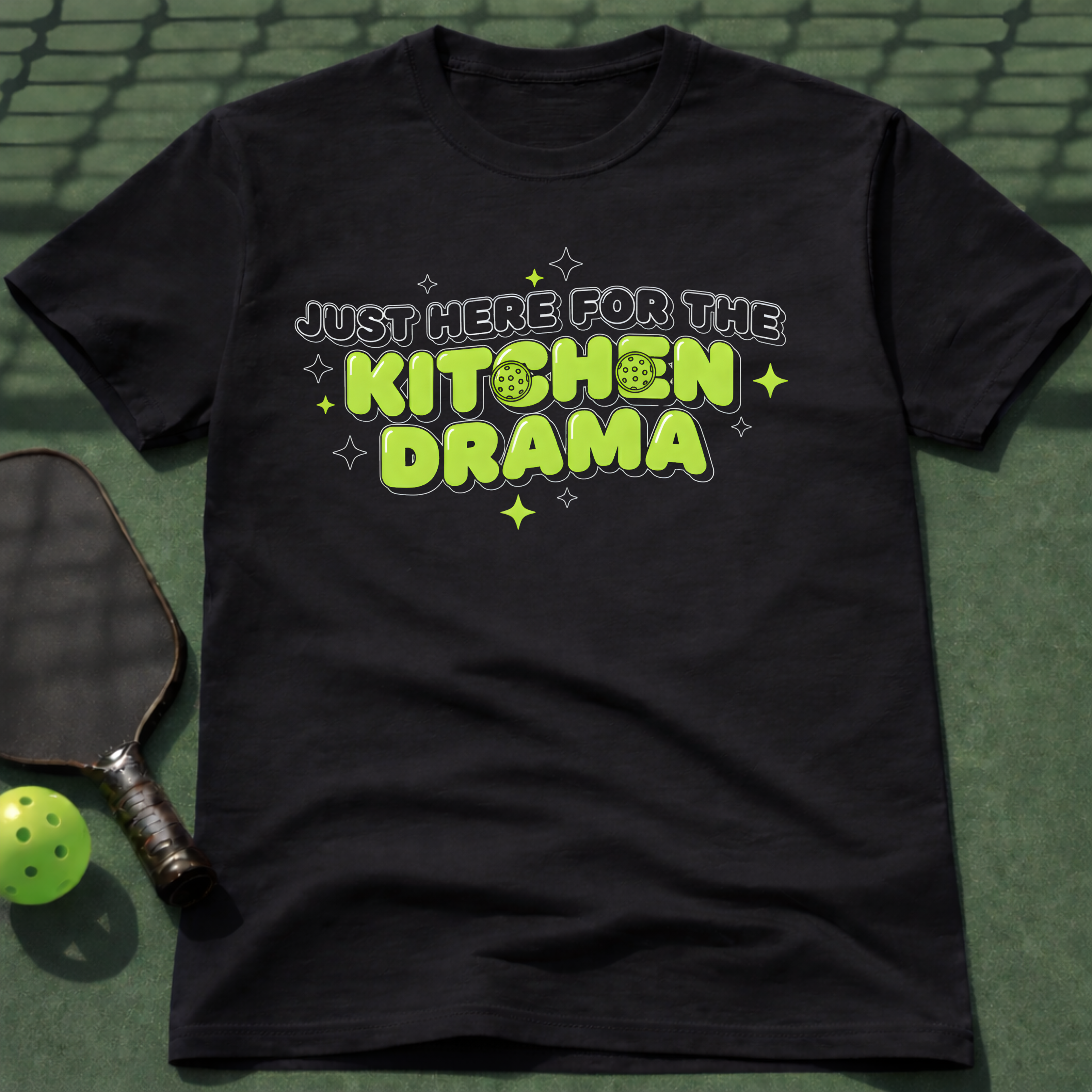 Just Here For The Kitchen Drama T-Shirt