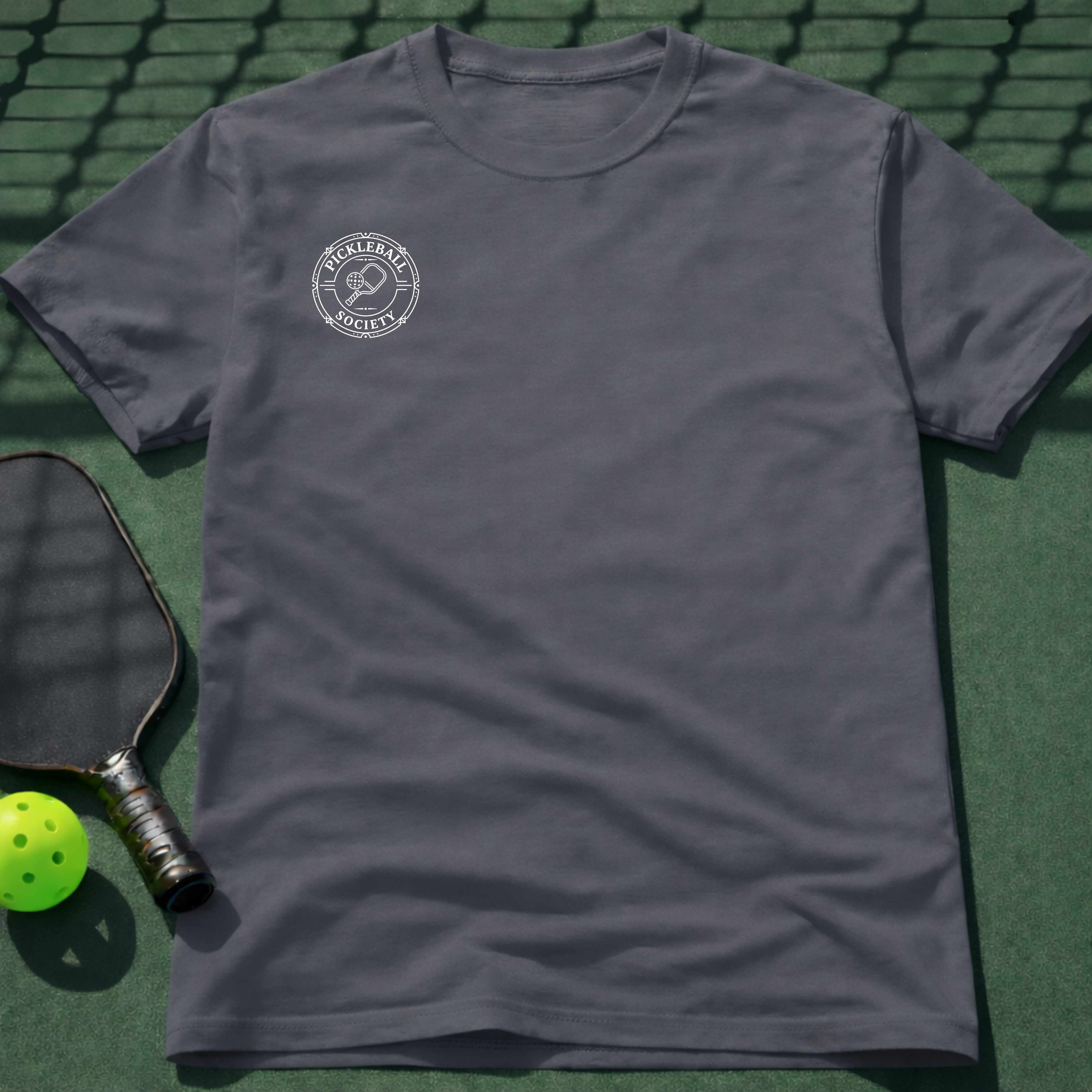 Pickleball Society T-Shirt (Chest Print)