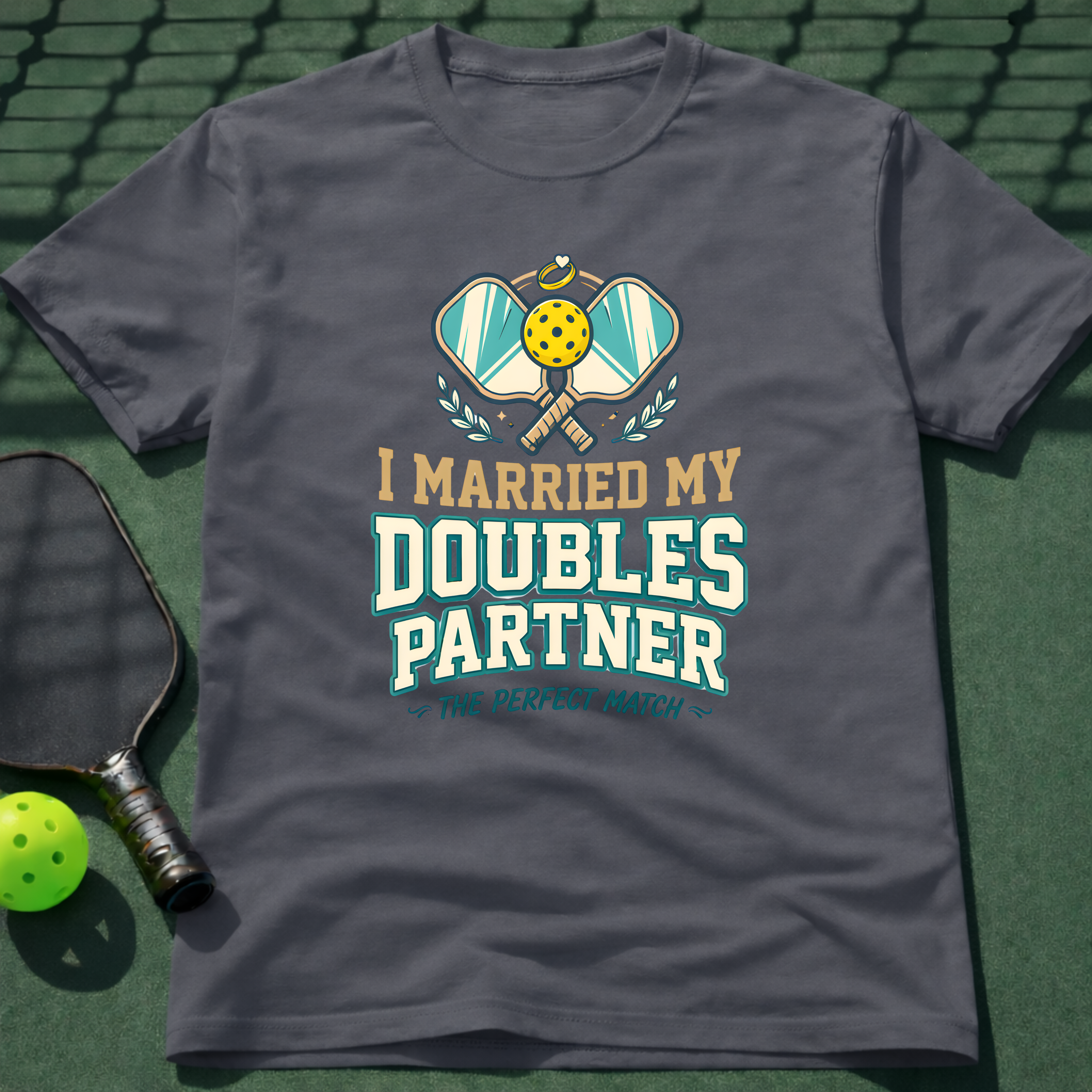 I Married My Doubles Partner T-Shirt