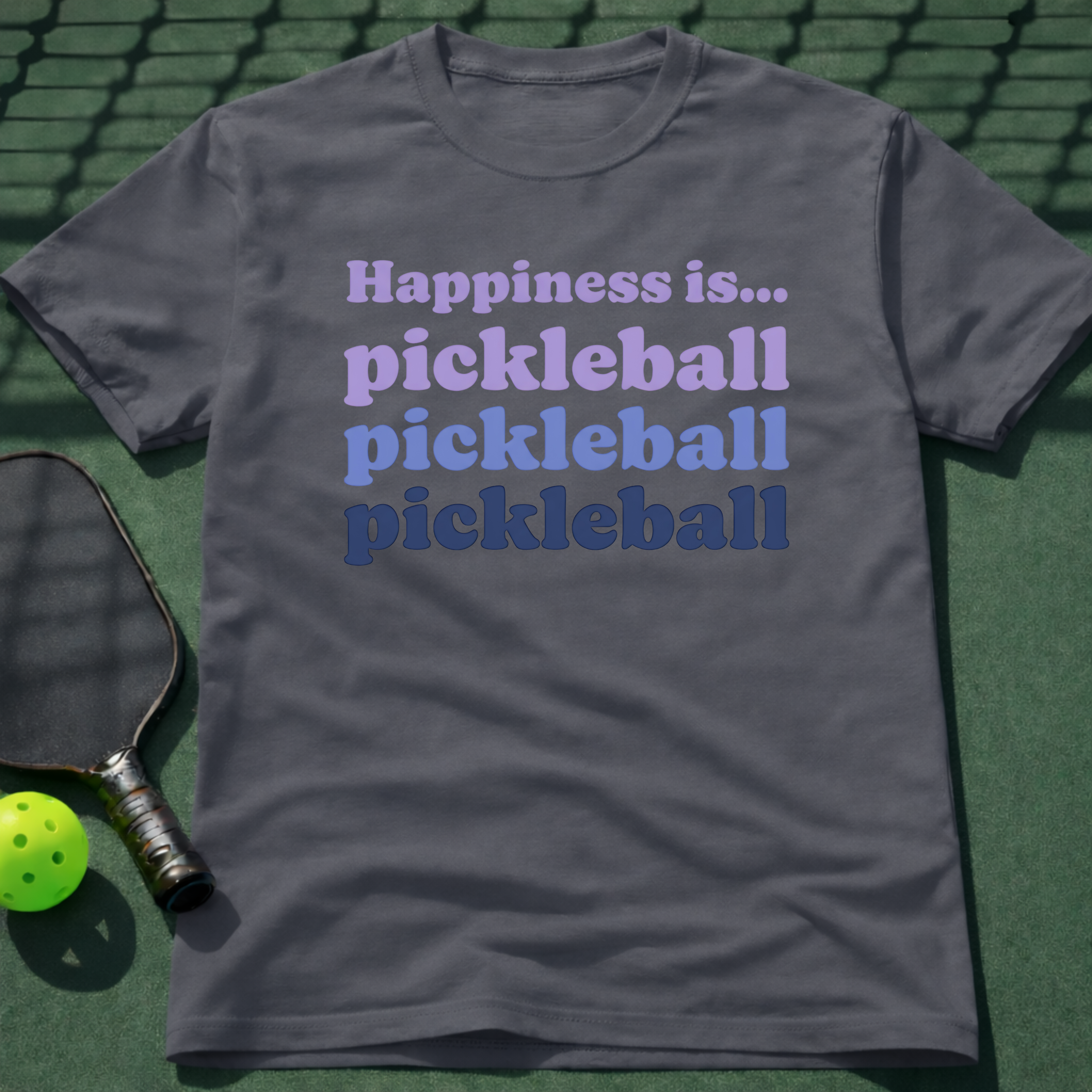 Happiness Is Pickleball T-Shirt