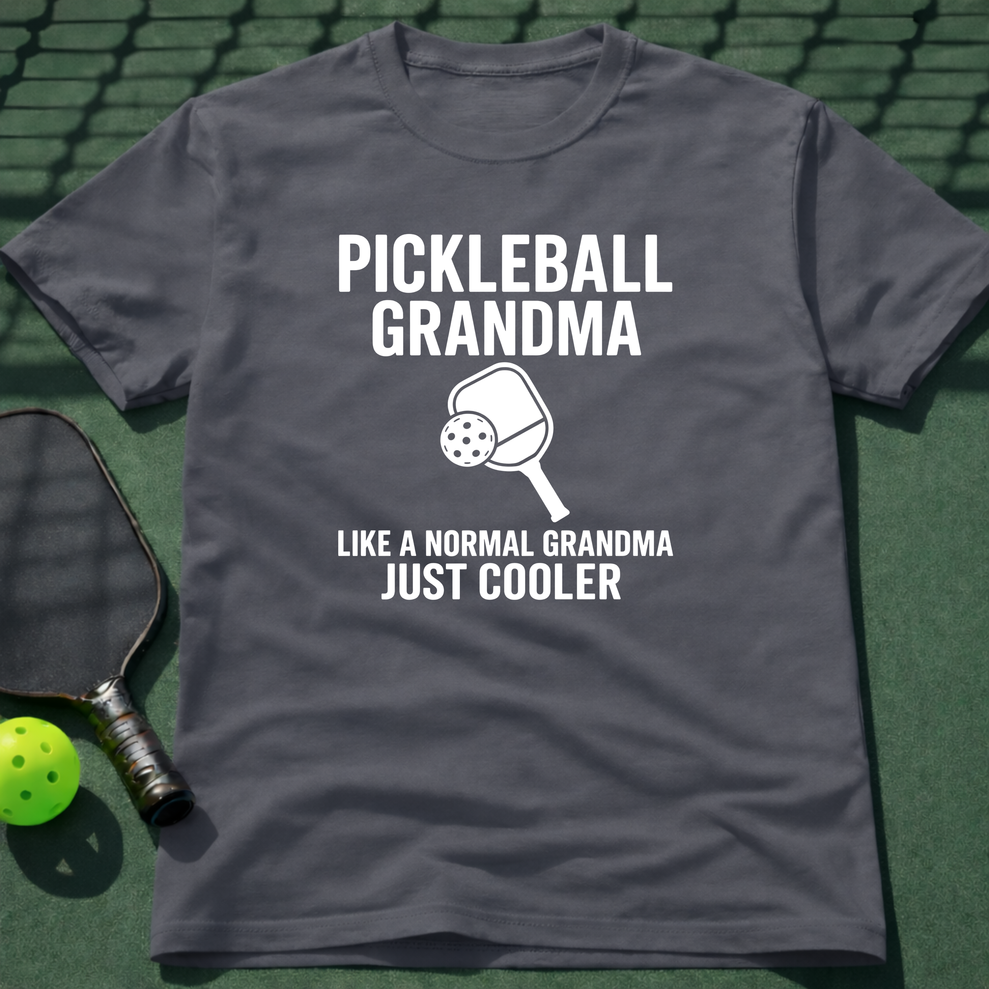 Pickleball Grandma Just Like A Normal Grandma But Cooler T-Shirt