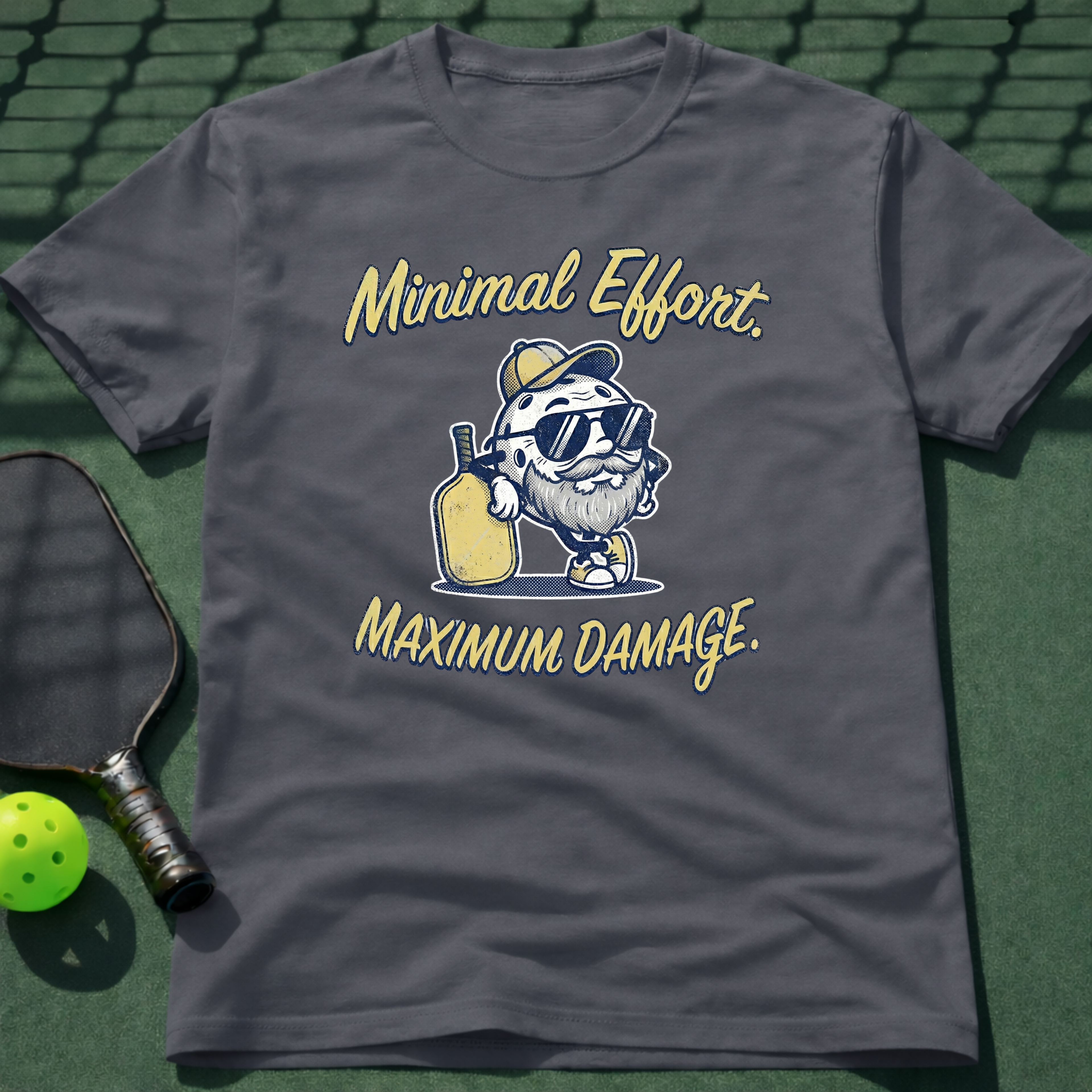 Minimal Effort Maximum Damage  T-Shirt