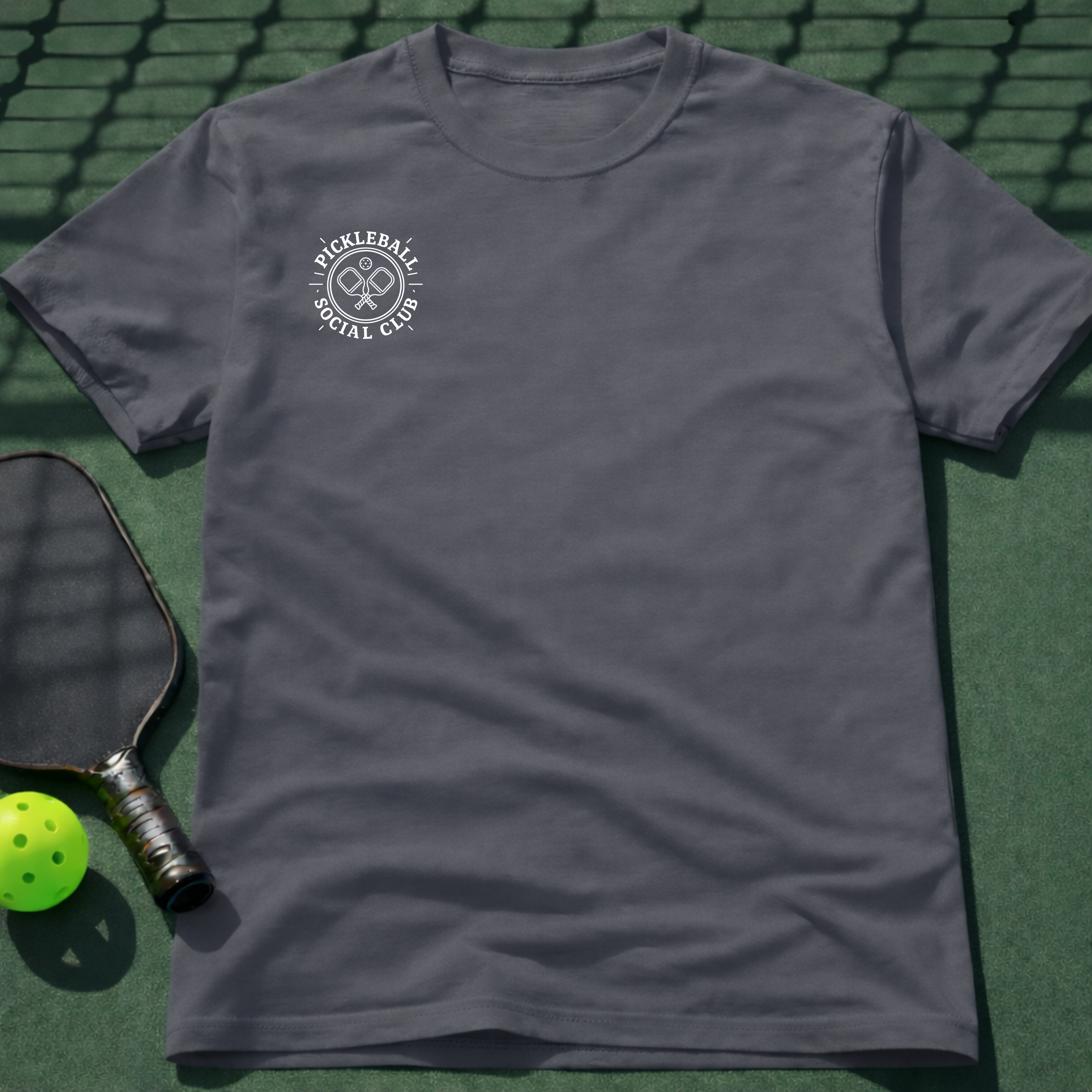 Pickleball Social Club T-Shirt (Chest Print)