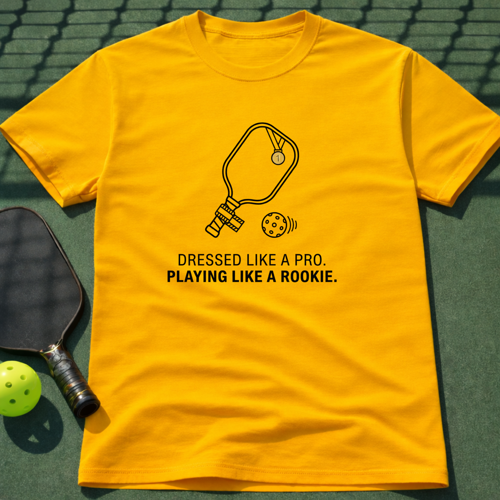 Dressed Like A Pro. Playing Like A Rookie. T-Shirt