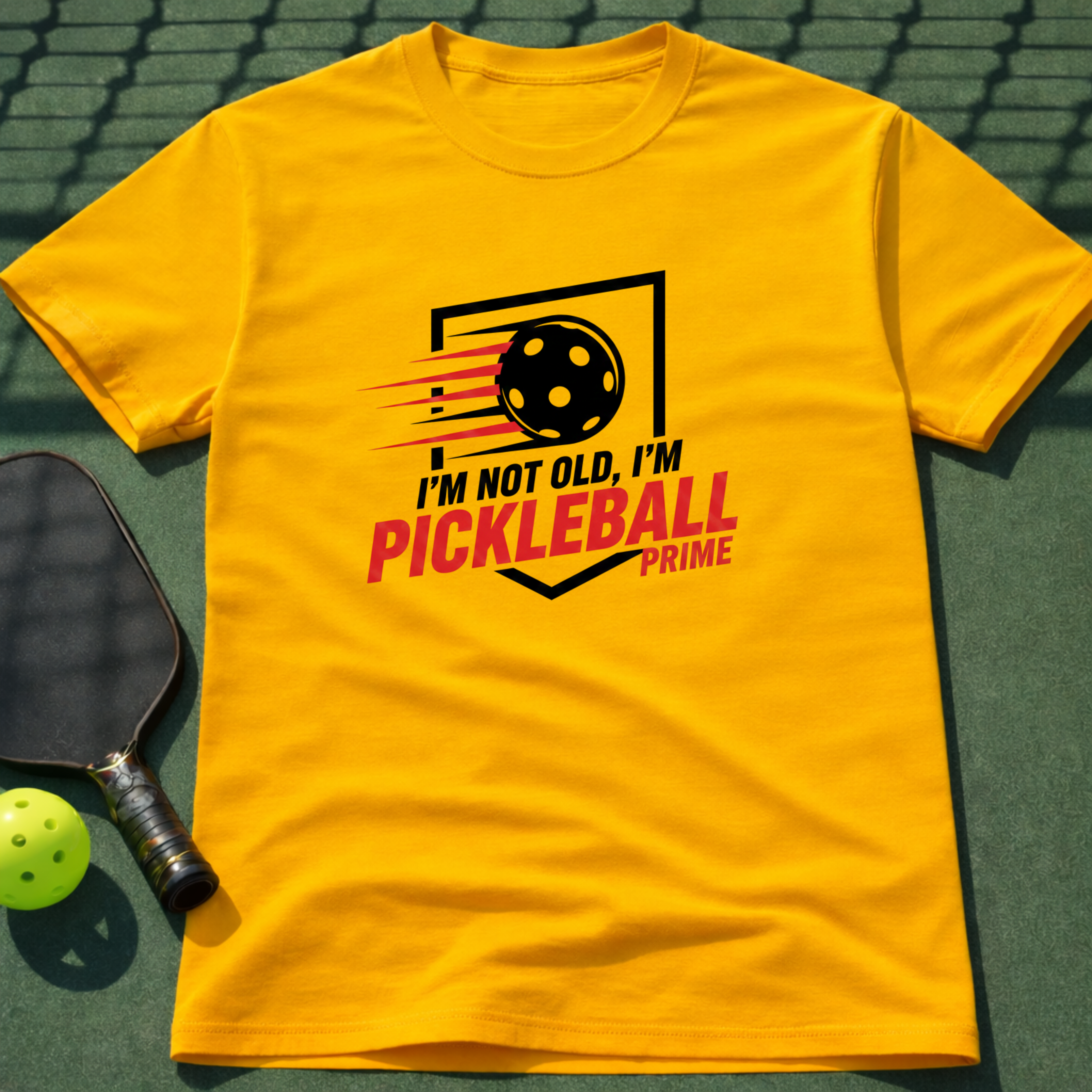 Not Old. Pickleball Prime. T-Shirt
