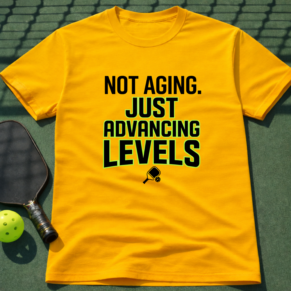 Not Aging. Just Advancing Levels. T Shirt