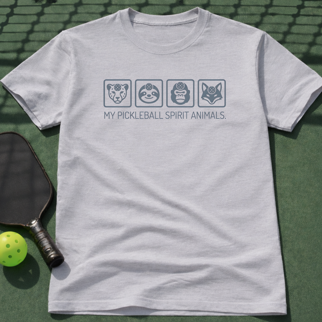 My Pickleball Spirit Animals T-Shirt