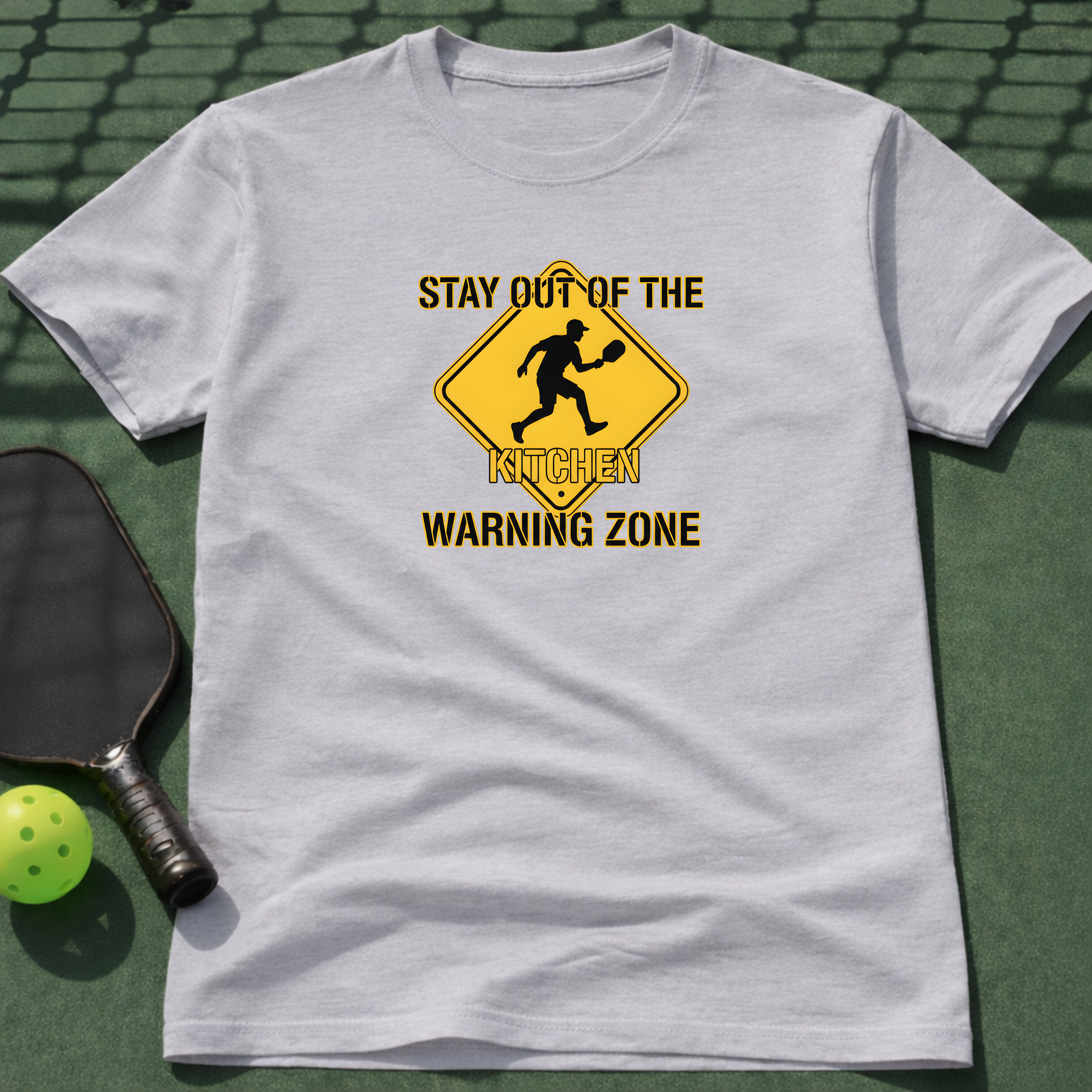 Warning Zone: Stay Out Of The Kitchen T-Shirt