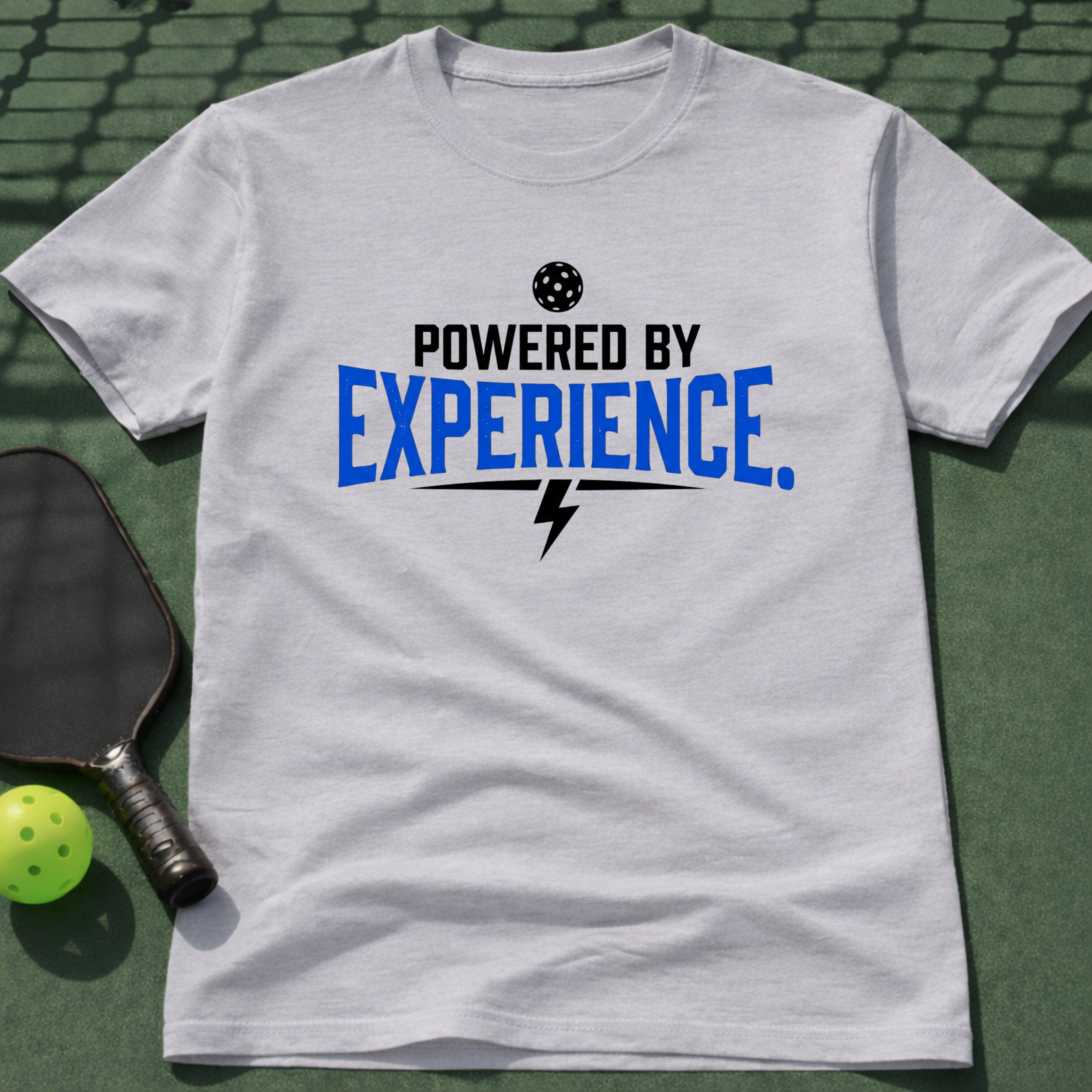 Powered By Experience. T-Shirt