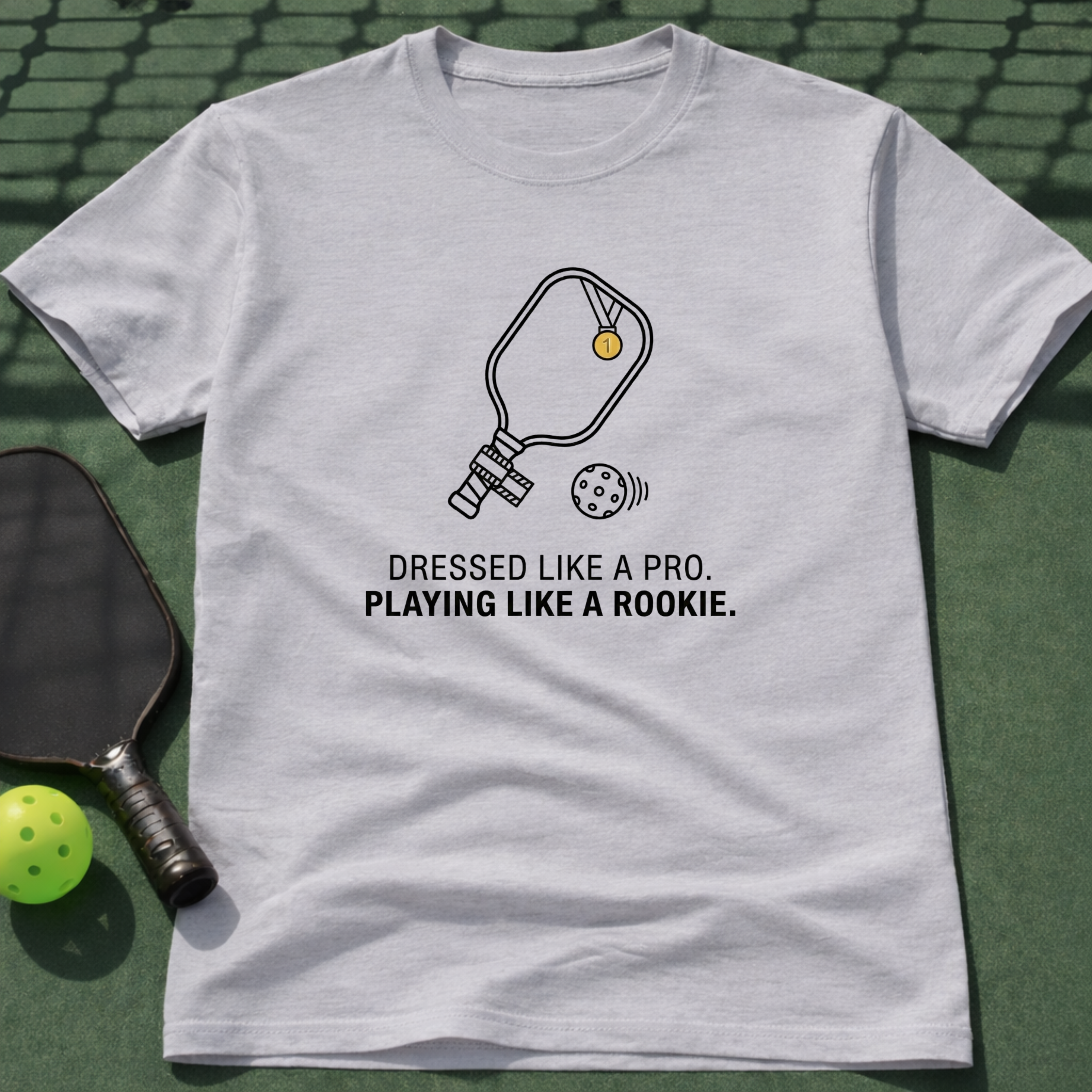 Dressed Like A Pro. Playing Like A Rookie. T-Shirt
