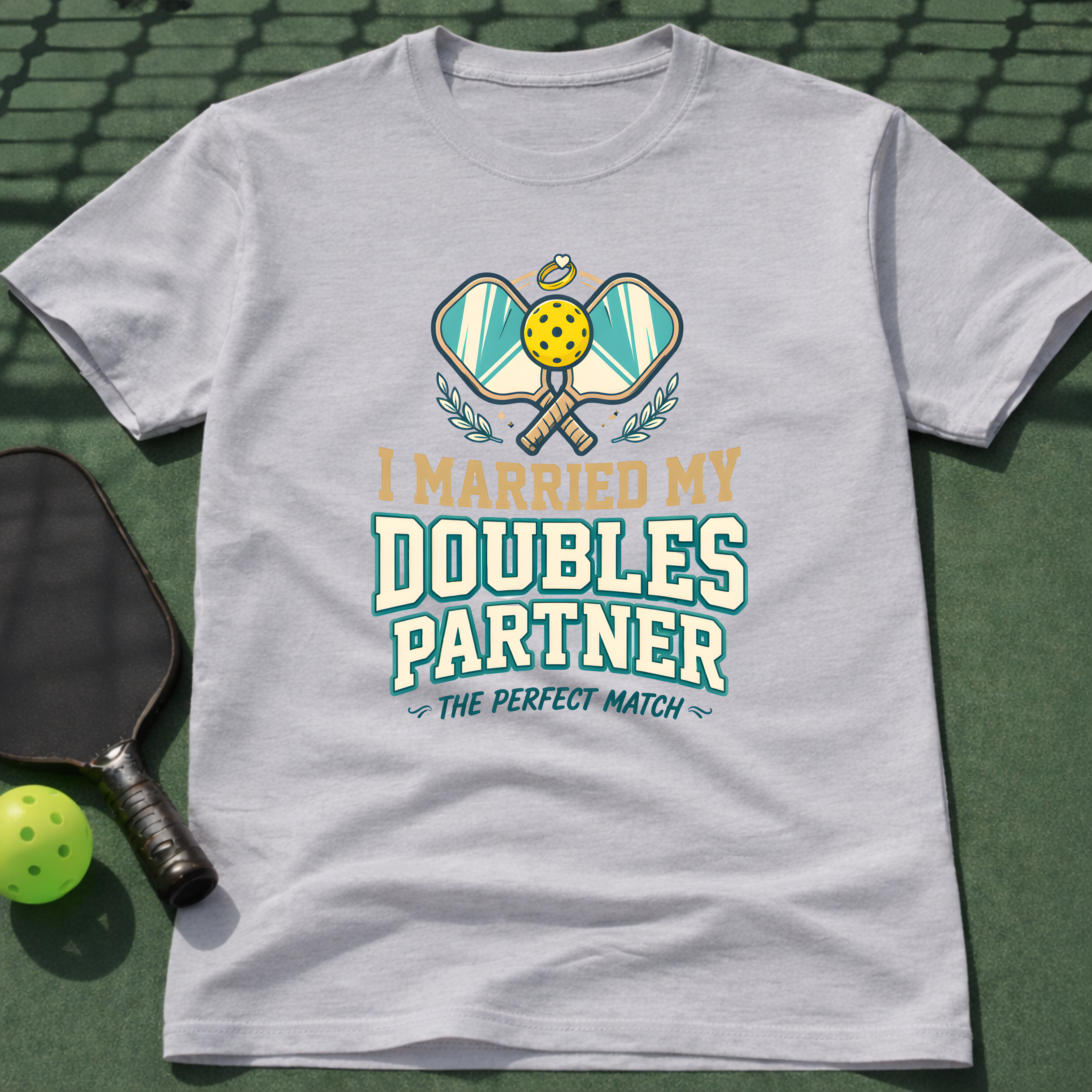 I Married My Doubles Partner T-Shirt