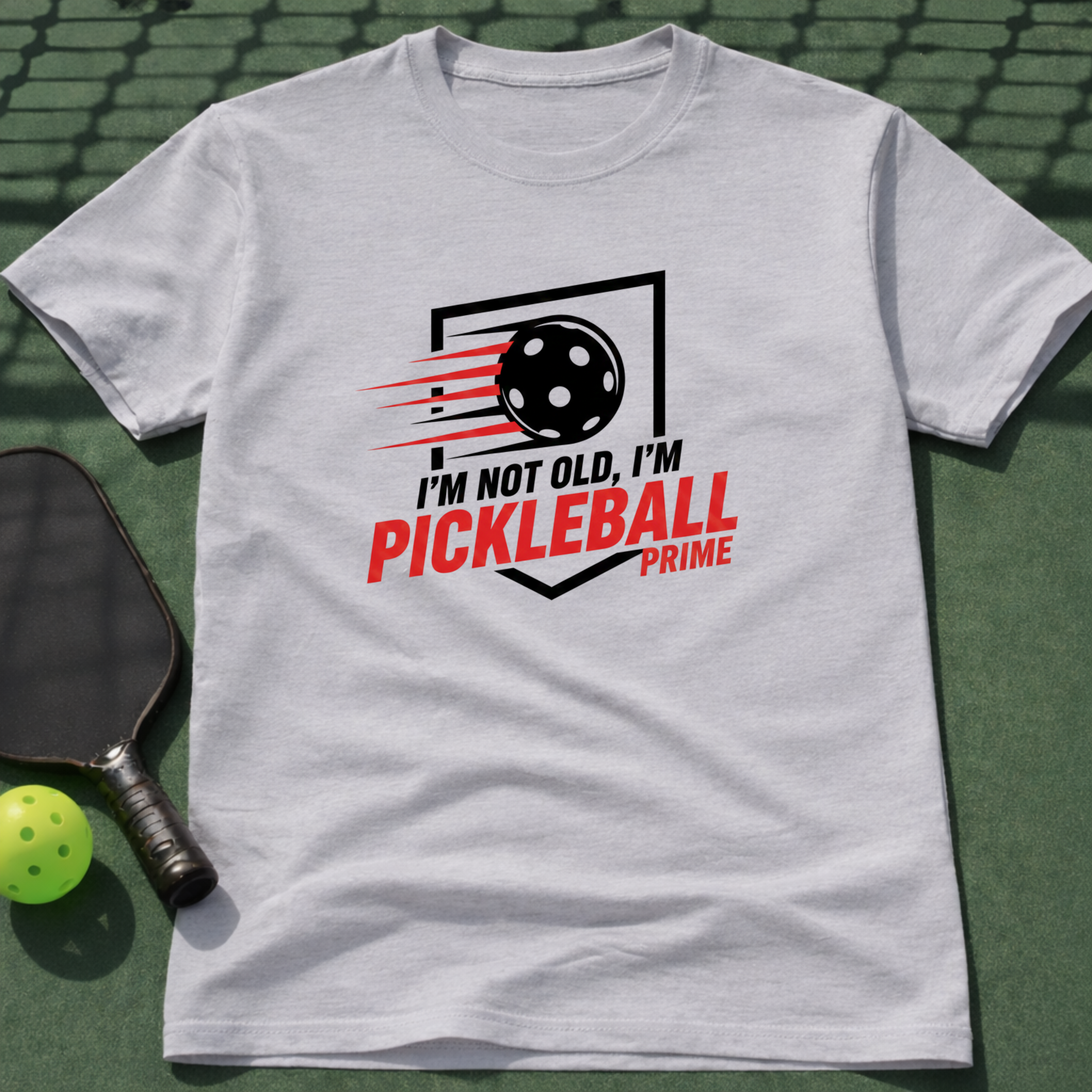 Not Old. Pickleball Prime. T-Shirt