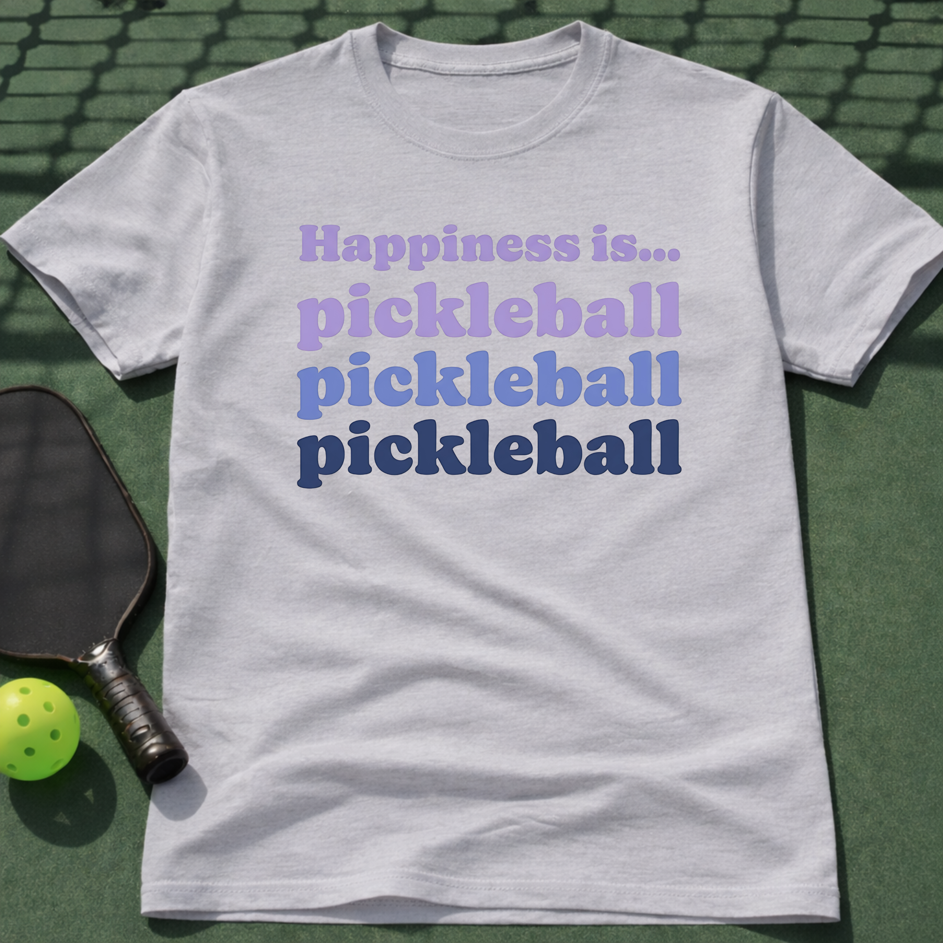 Happiness Is Pickleball T-Shirt