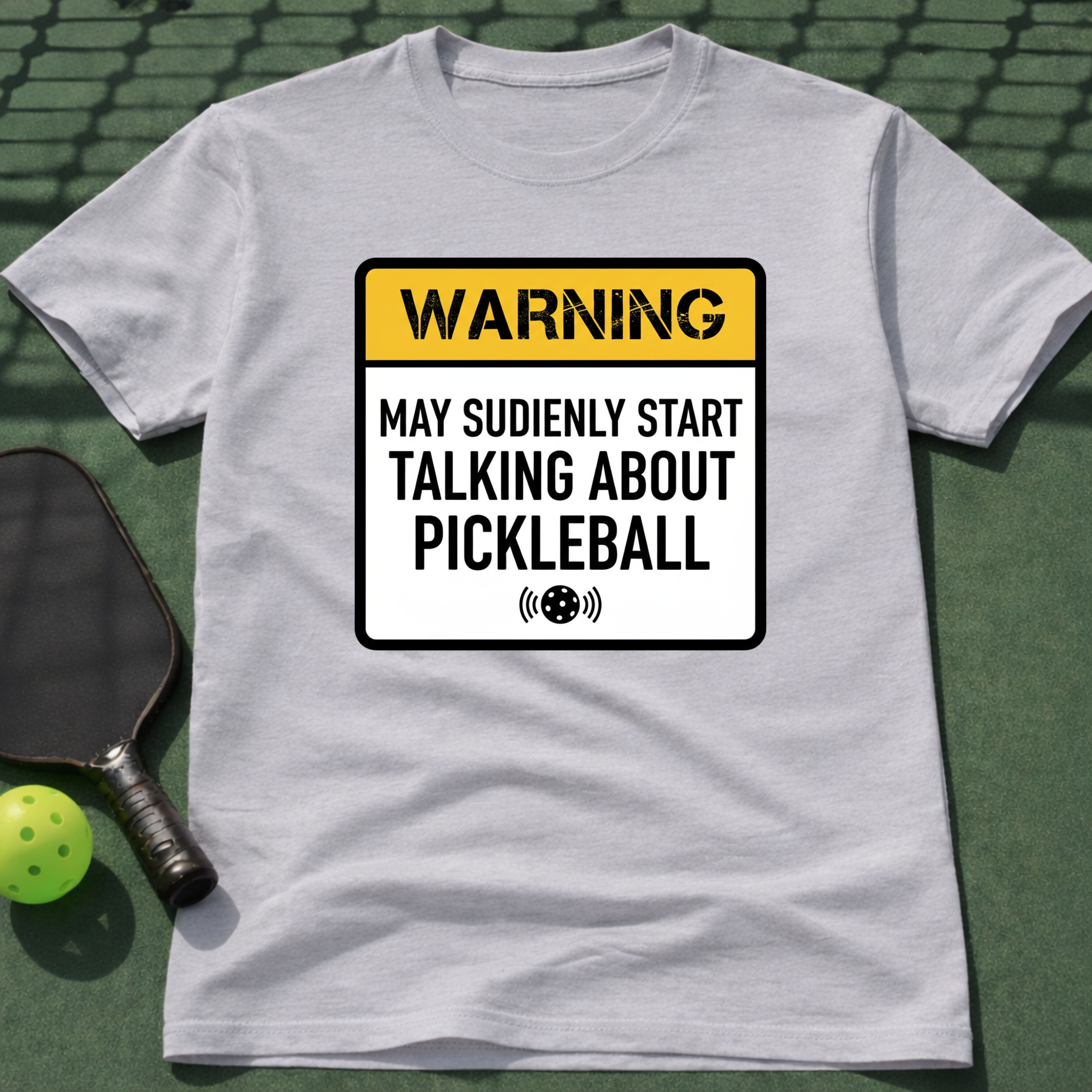 Warning: May Suddenly Start Talking About Pickleball T-Shirt