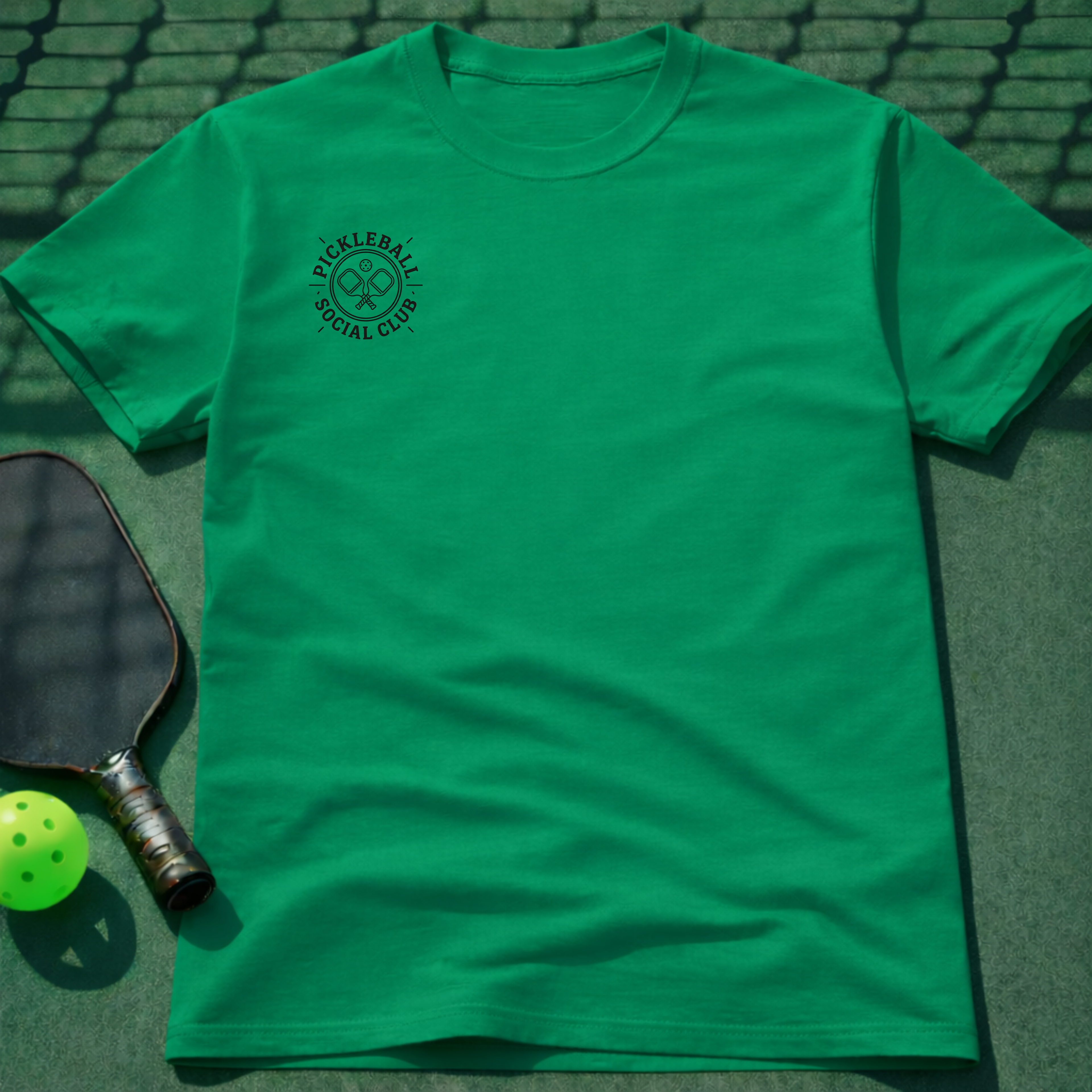 Pickleball Social Club T-Shirt (Chest Print)