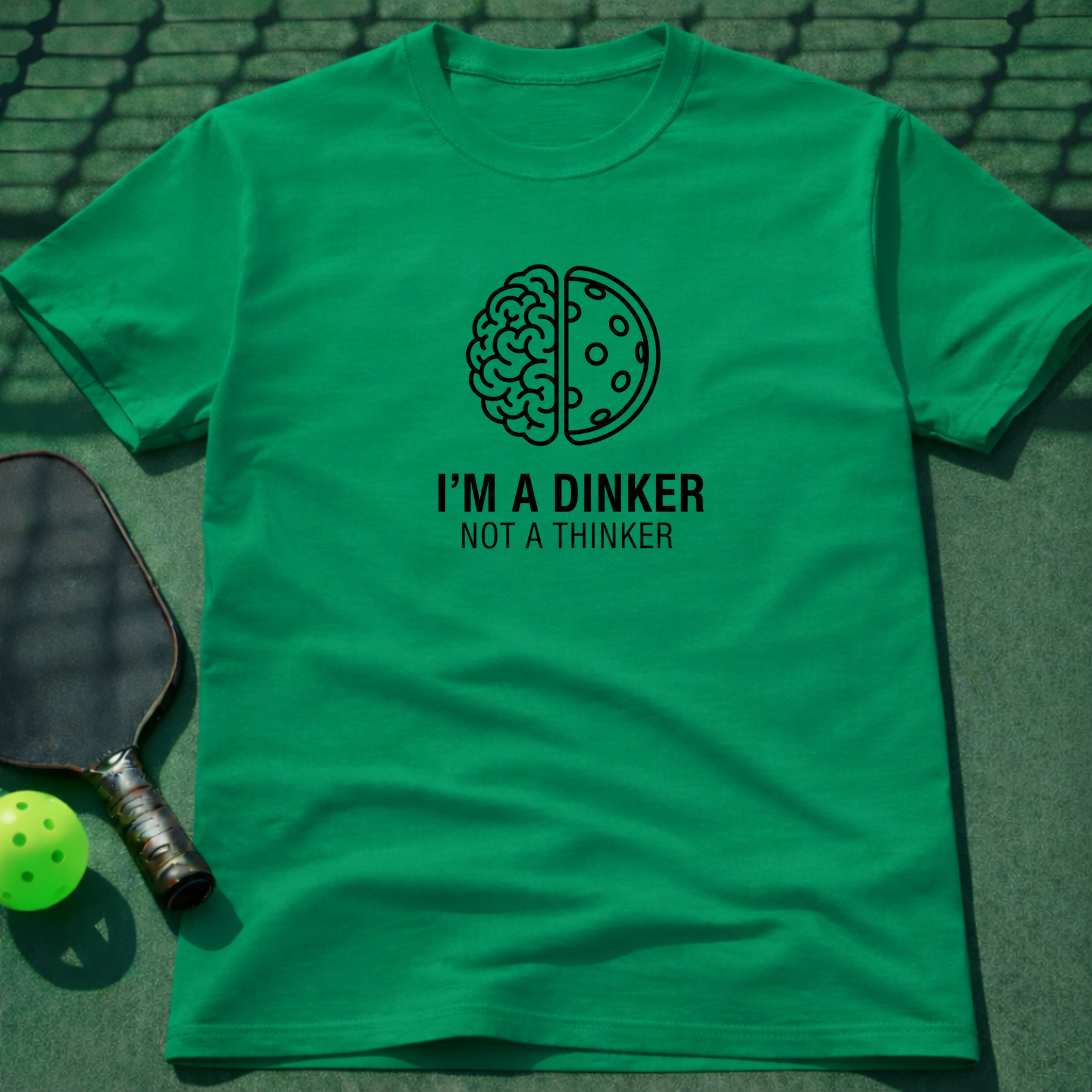 I'm A Dinker Not A Thinker T-Shirt