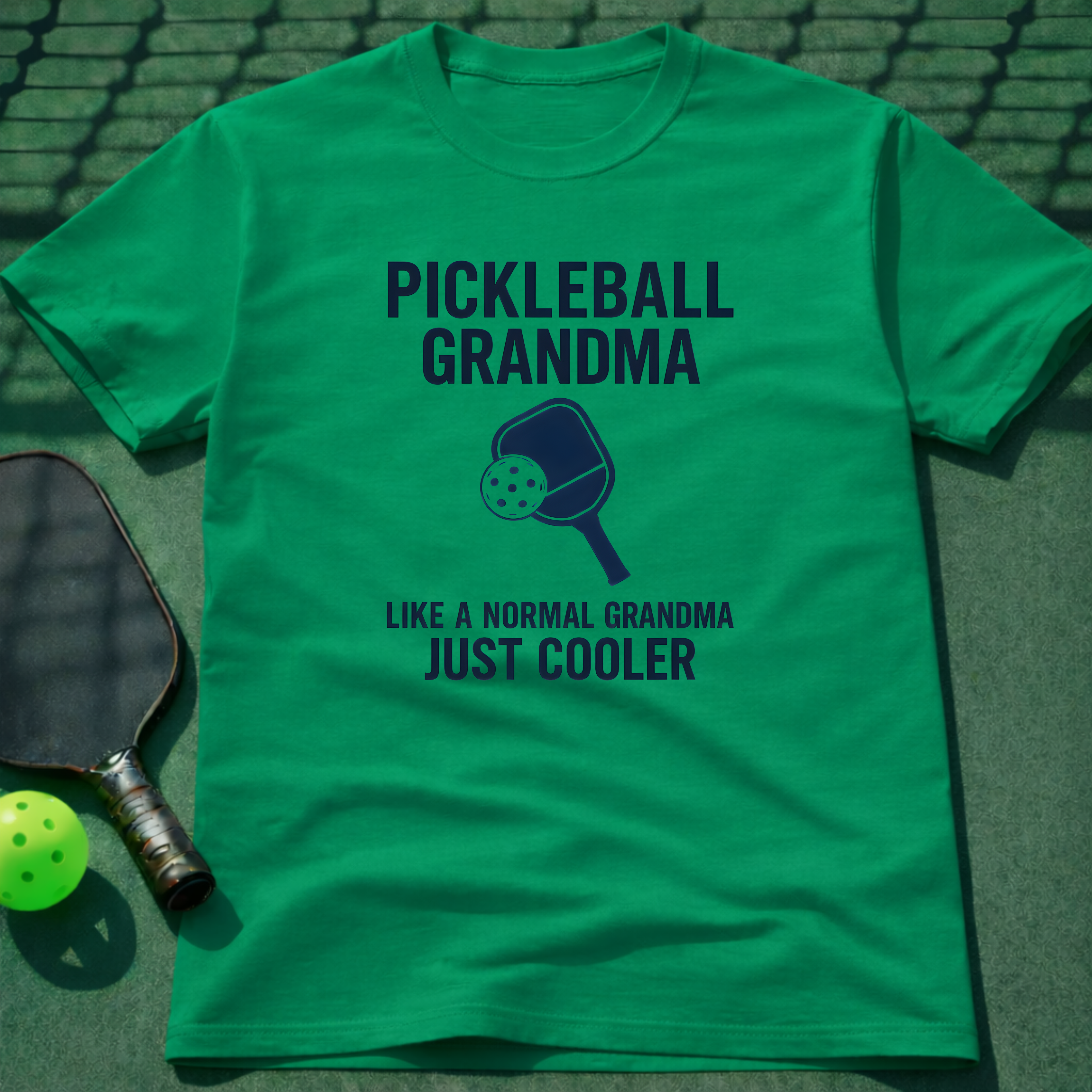 Pickleball Grandma Just Like A Normal Grandma But Cooler T-Shirt