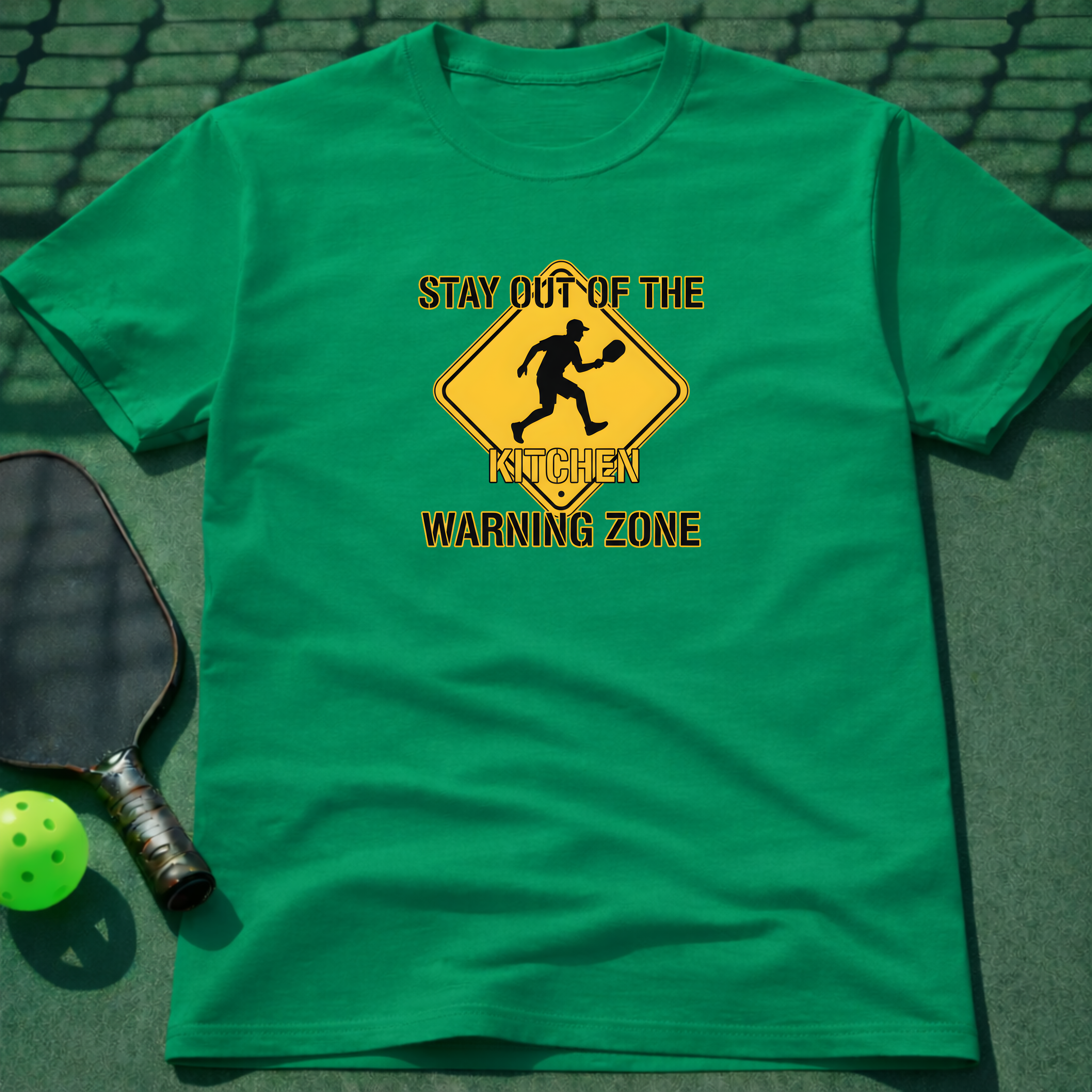 Warning Zone: Stay Out Of The Kitchen T-Shirt