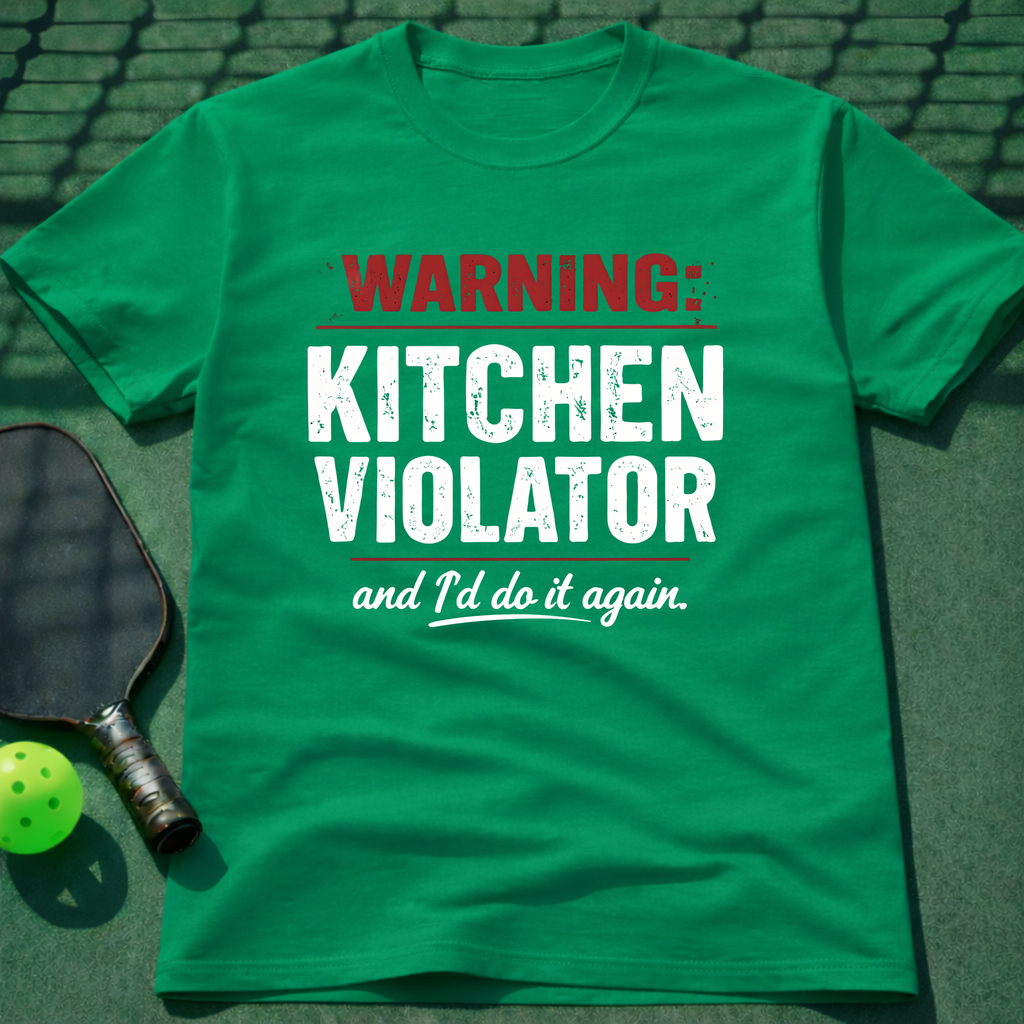 Warning: Kitchen Violator T-Shirt