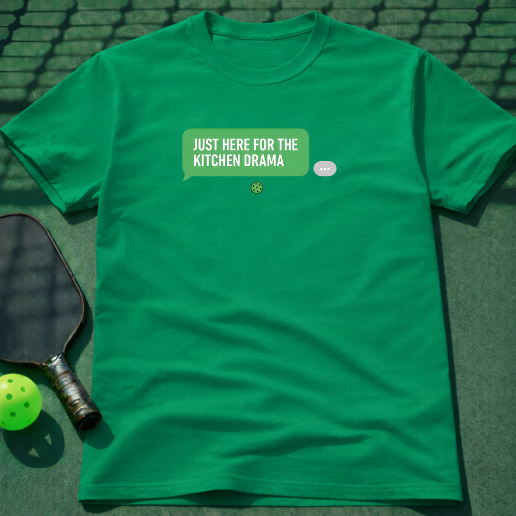 Just Here For The Kitchen Drama T-Shirt