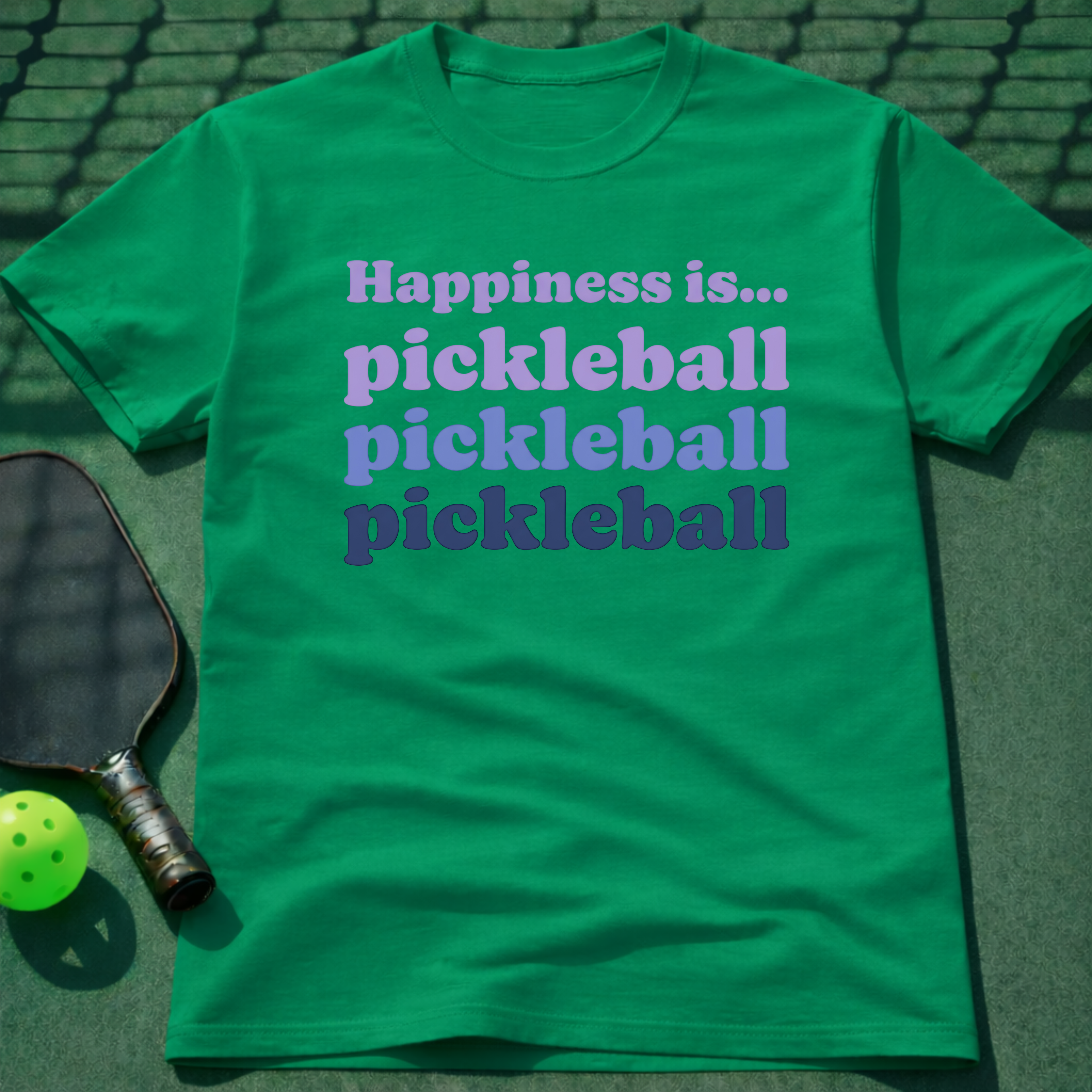 Happiness Is Pickleball T-Shirt
