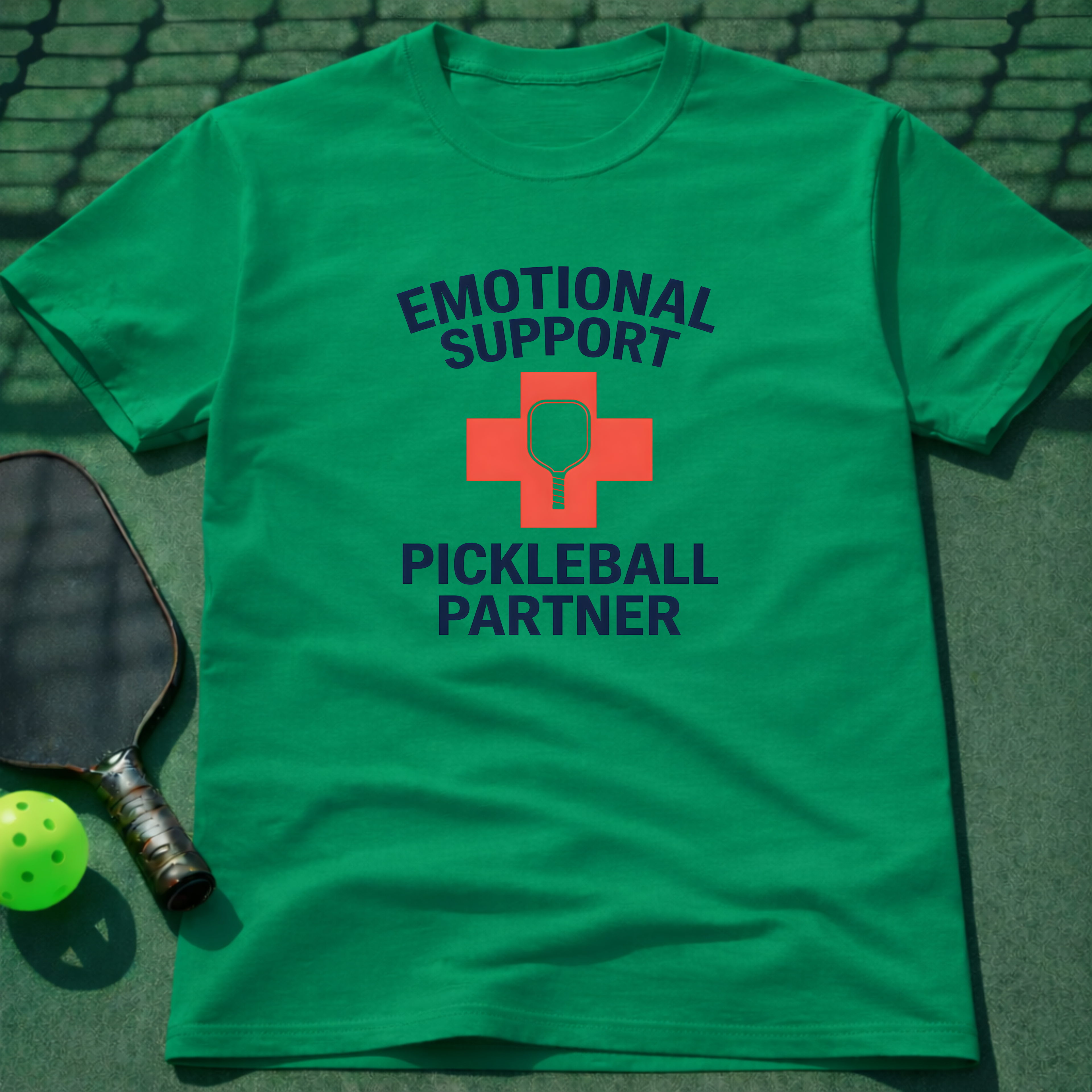 Emotional Support Pickleball Partner T-Shirt