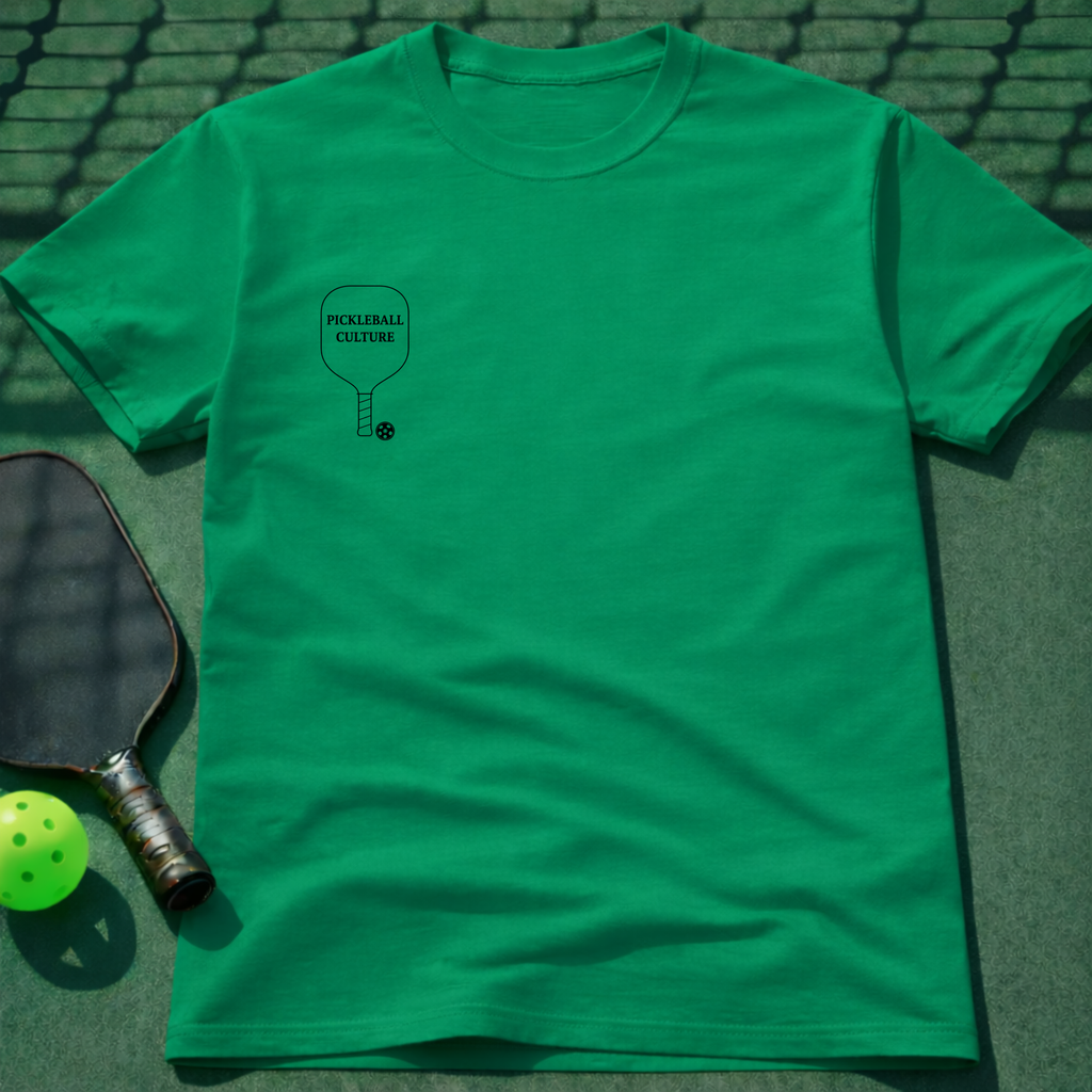 Pickleball Culture 2 T-Shirt (Chest Print)