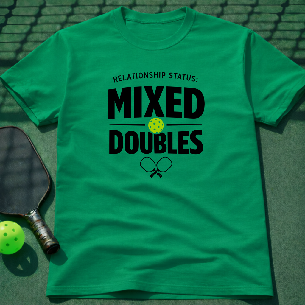 Relationship Status: Mixed Doubles T-Shirt