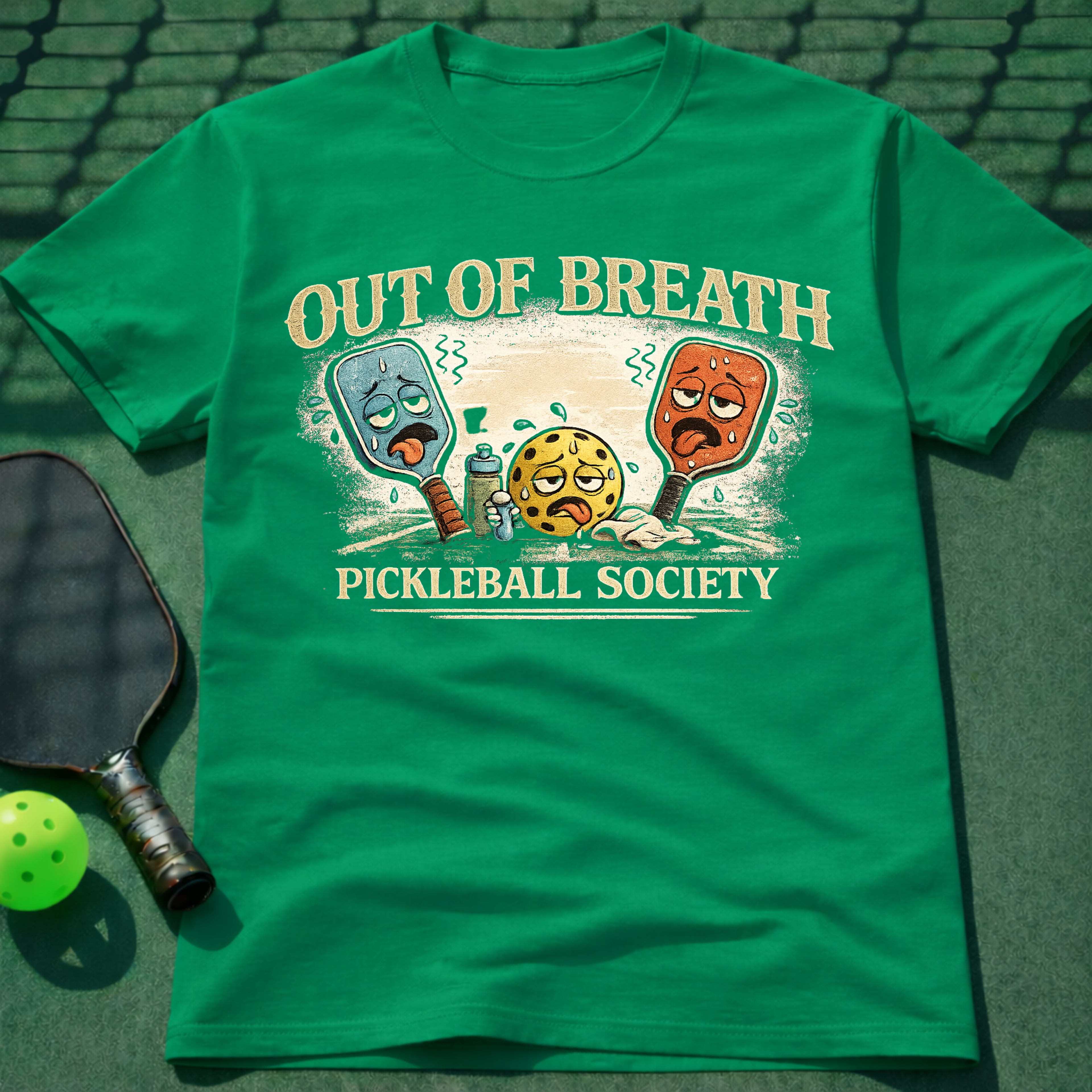 Out of Breath Pickleball Society T-Shirt