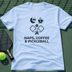 Naps, Coffee & Pickleball T-Shirt
