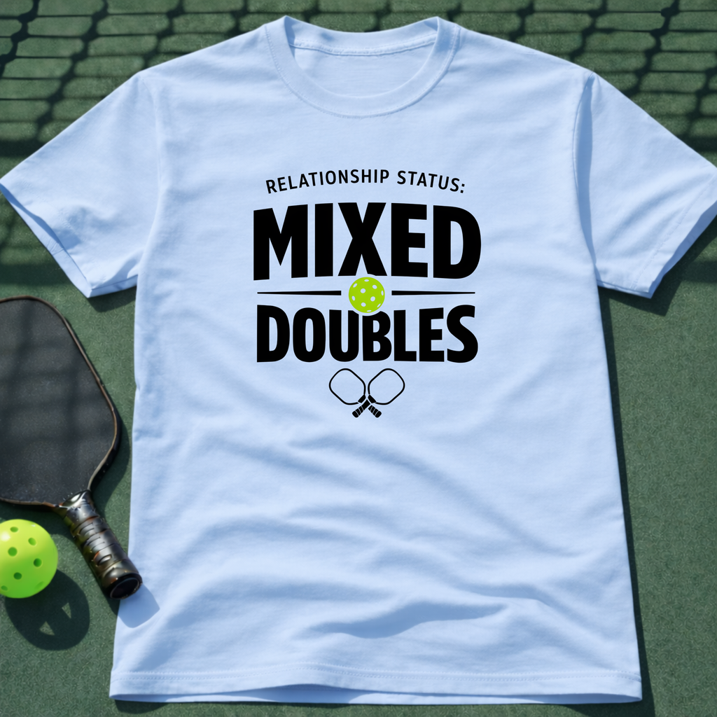 Relationship Status: Mixed Doubles T-Shirt